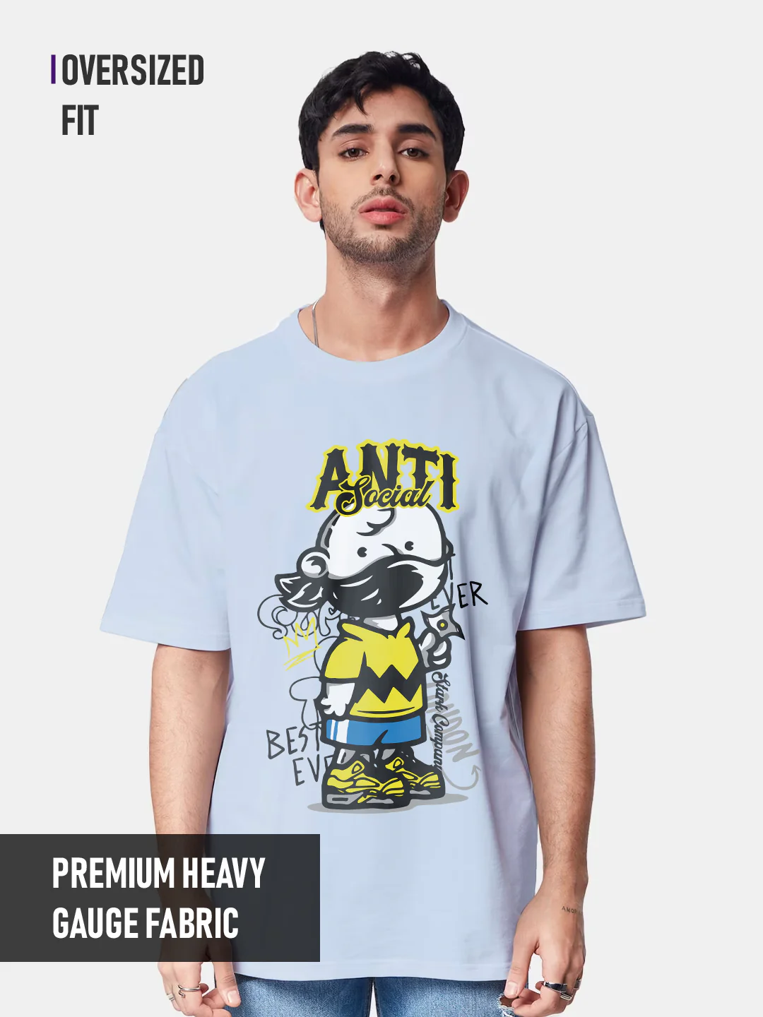 Anti Social Oversized T-Shirt