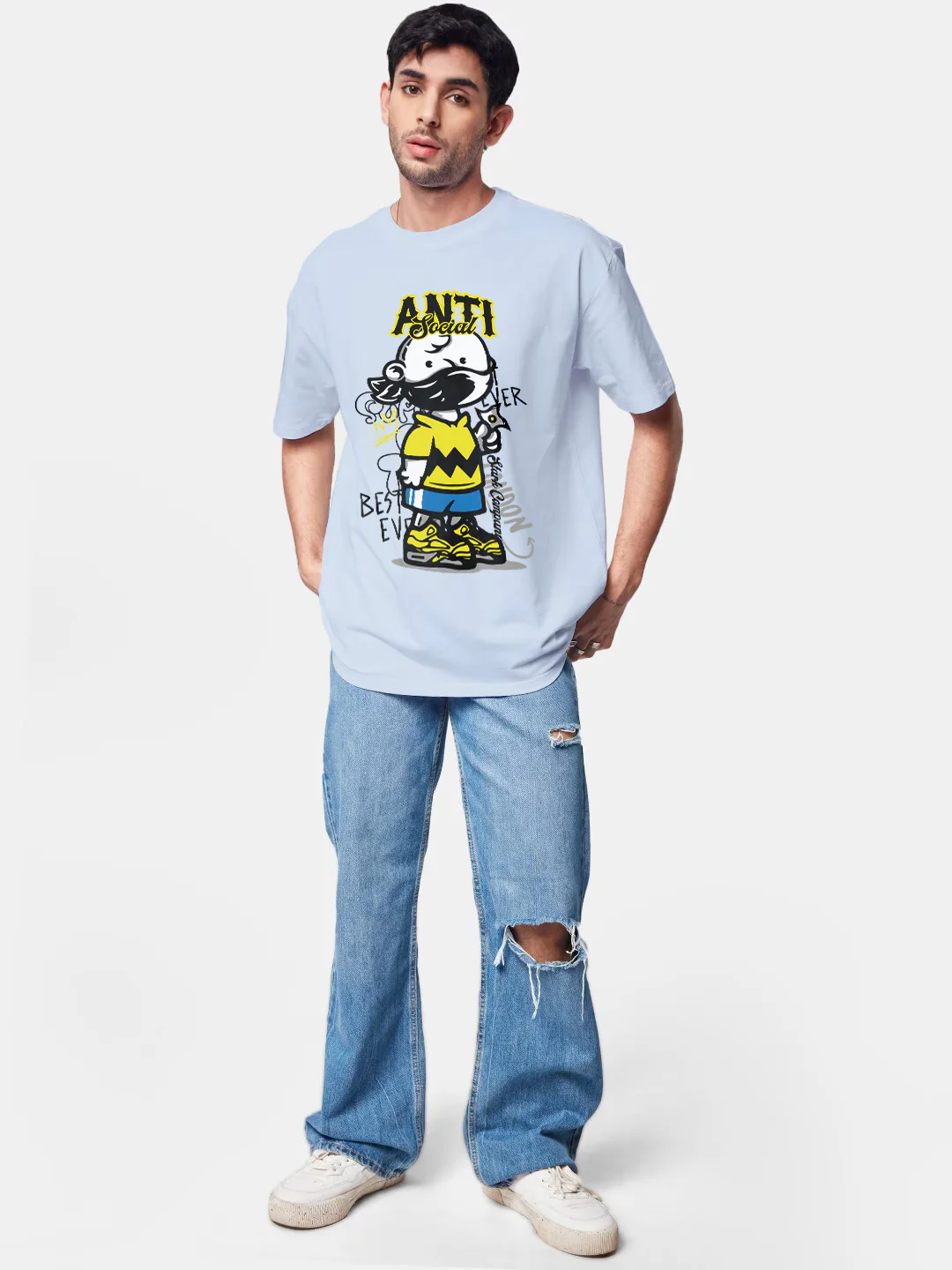 Anti Social Oversized T-Shirt - Image 3