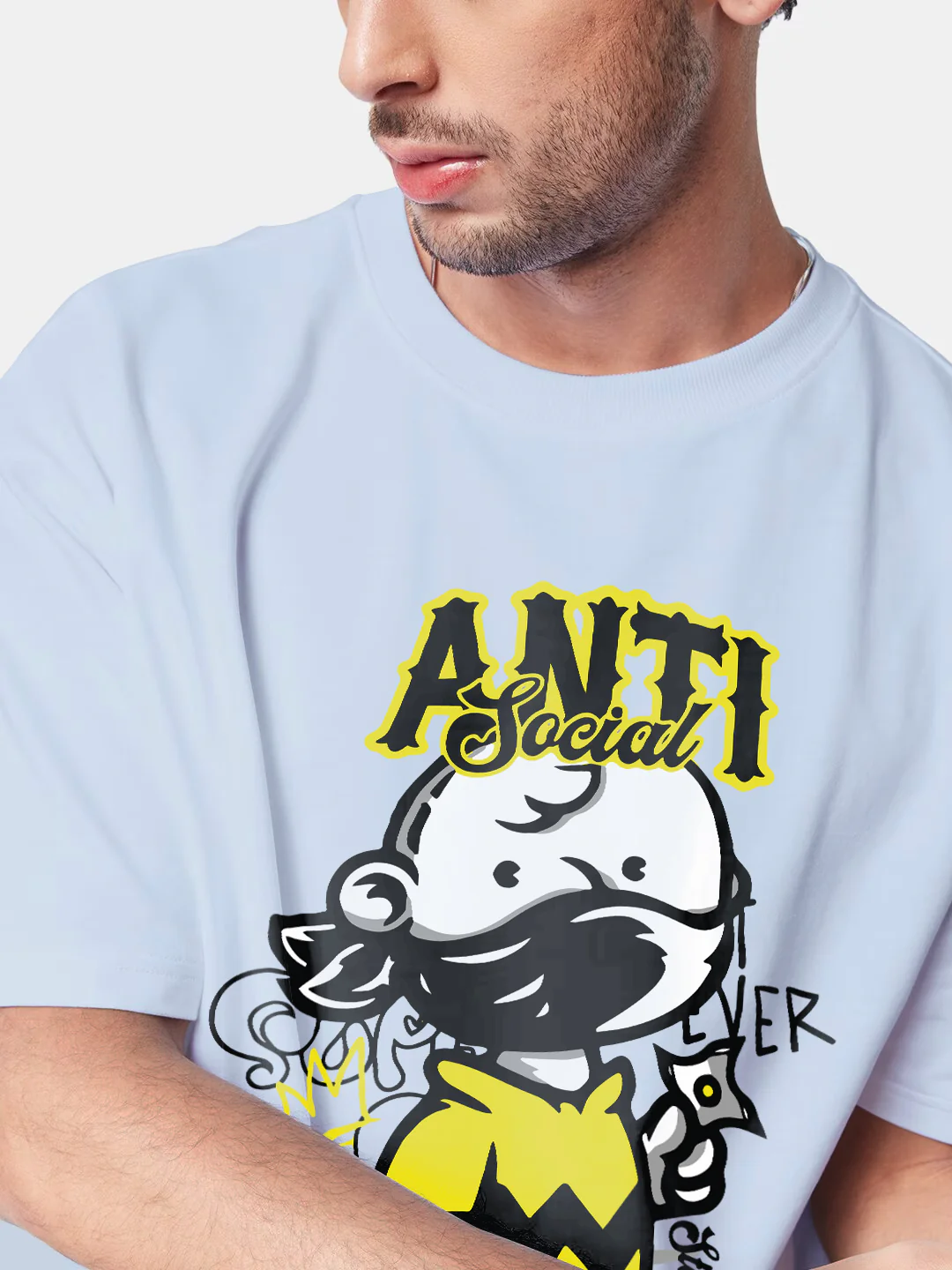 Anti Social Oversized T-Shirt - Image 5