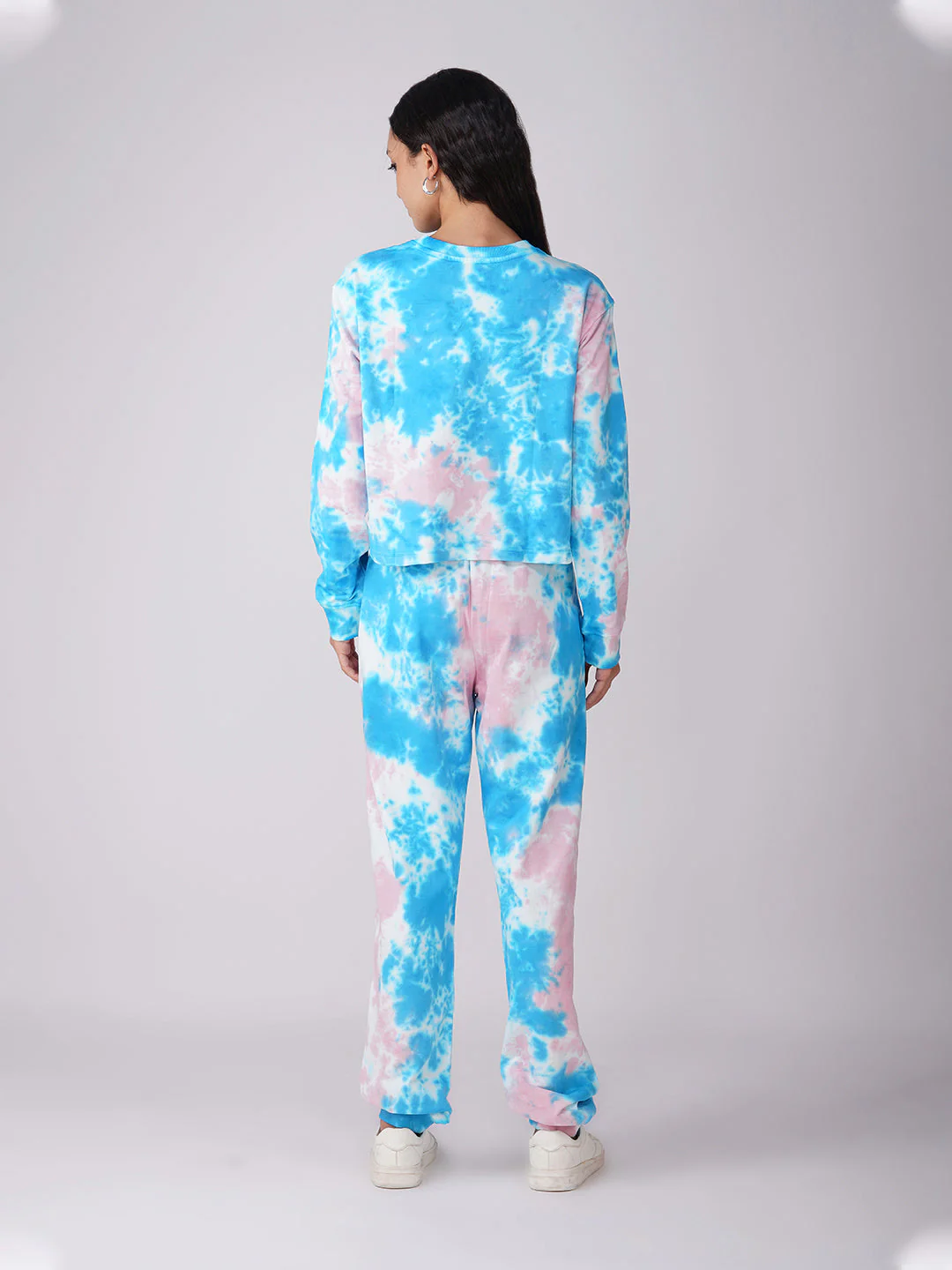 Women's Aqua with Pastel Pink Coords - Image 2