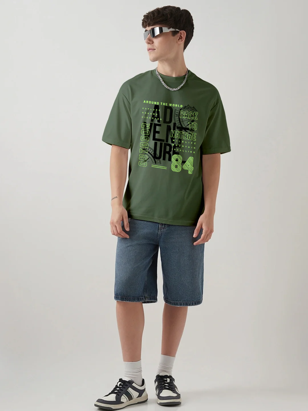 Back to The Nature Oversized T-Shirt - Image 3