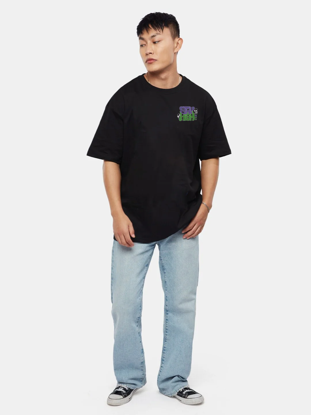 Born TO Chill Oversized T-Shirt - Image 6