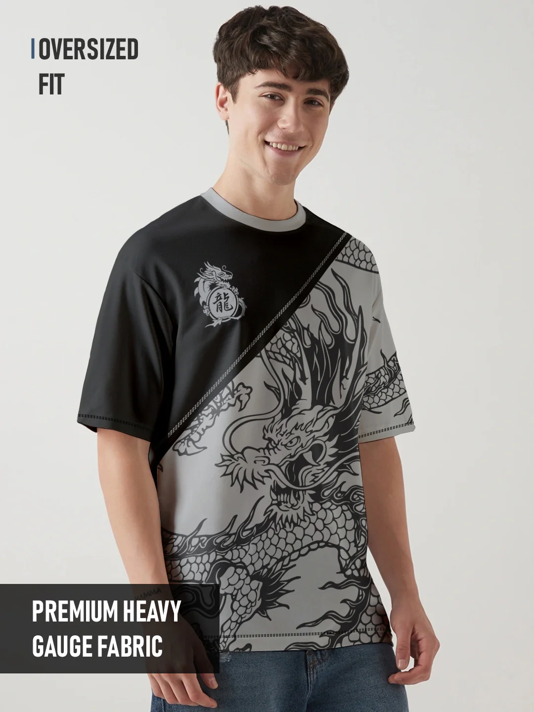 Dragon Warrior Oversized T-Shirt