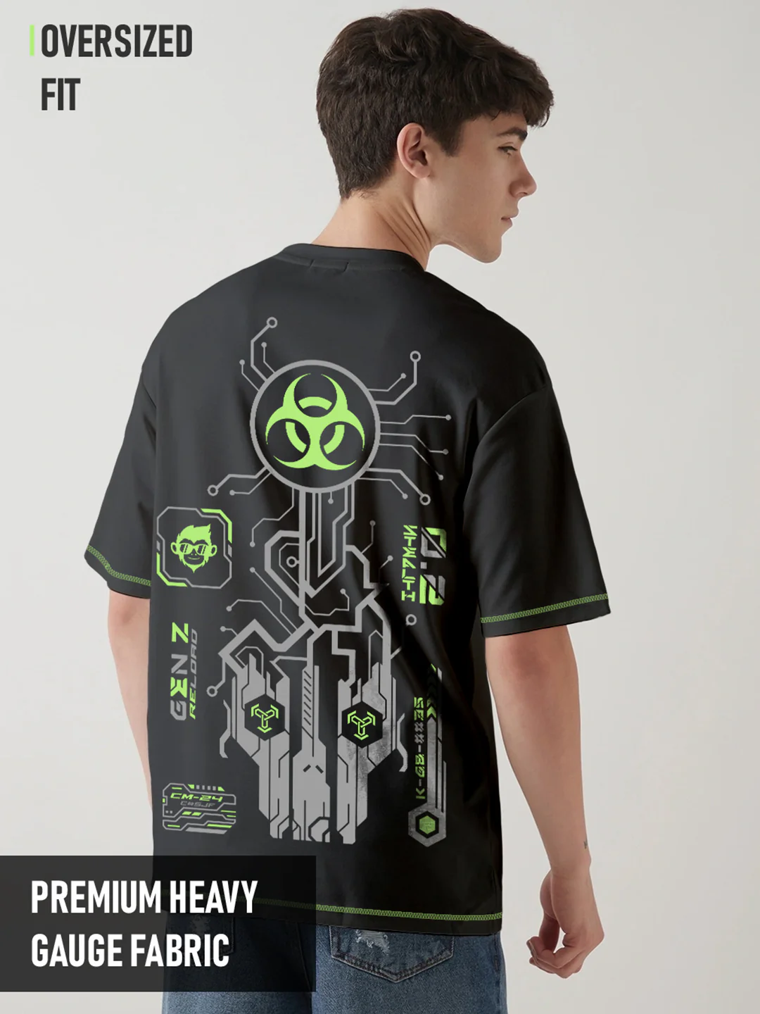 Gen Z Punk Oversized T-Shirt