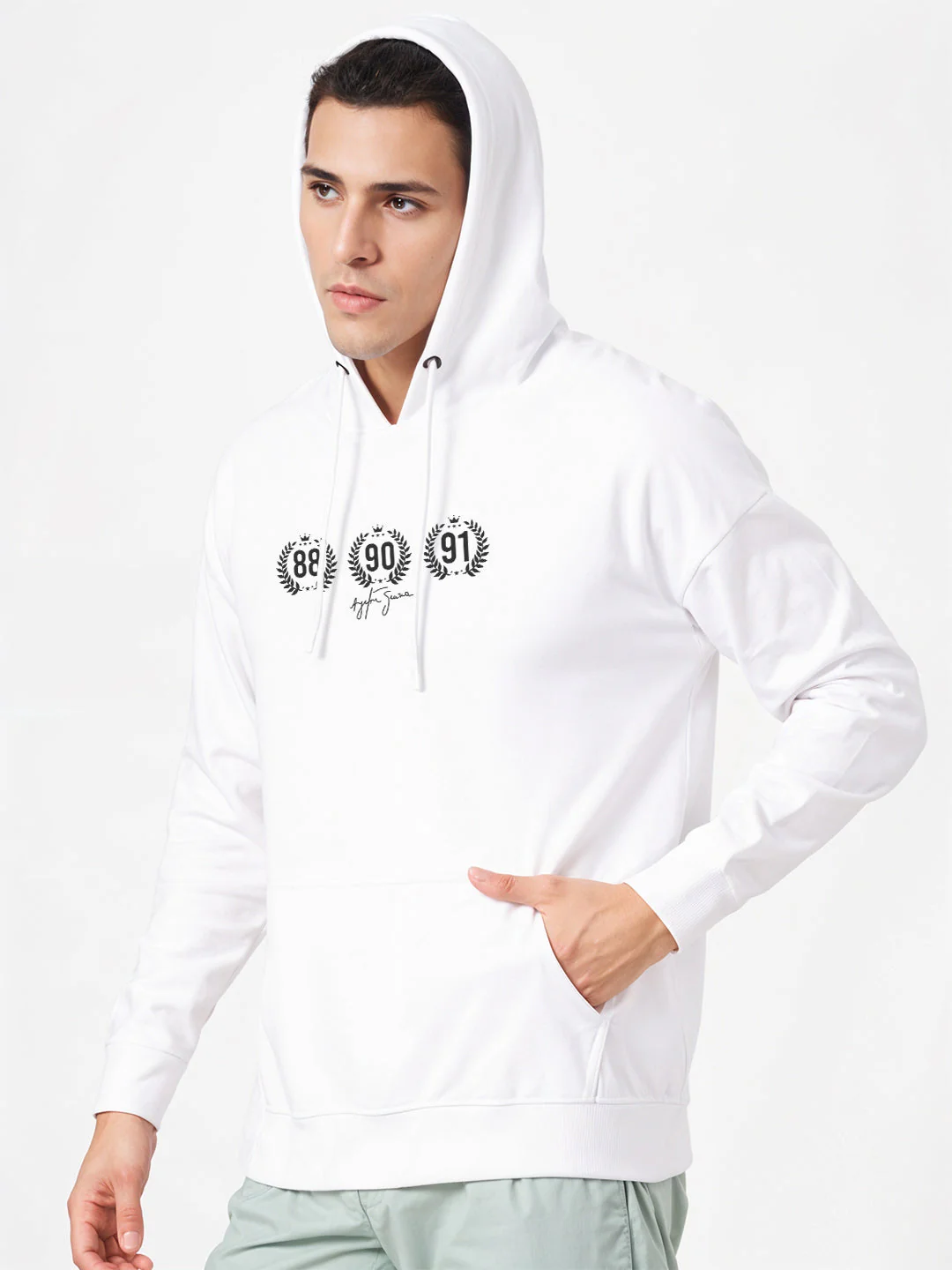 Ayrton Senna Hoodie - White - Image 4