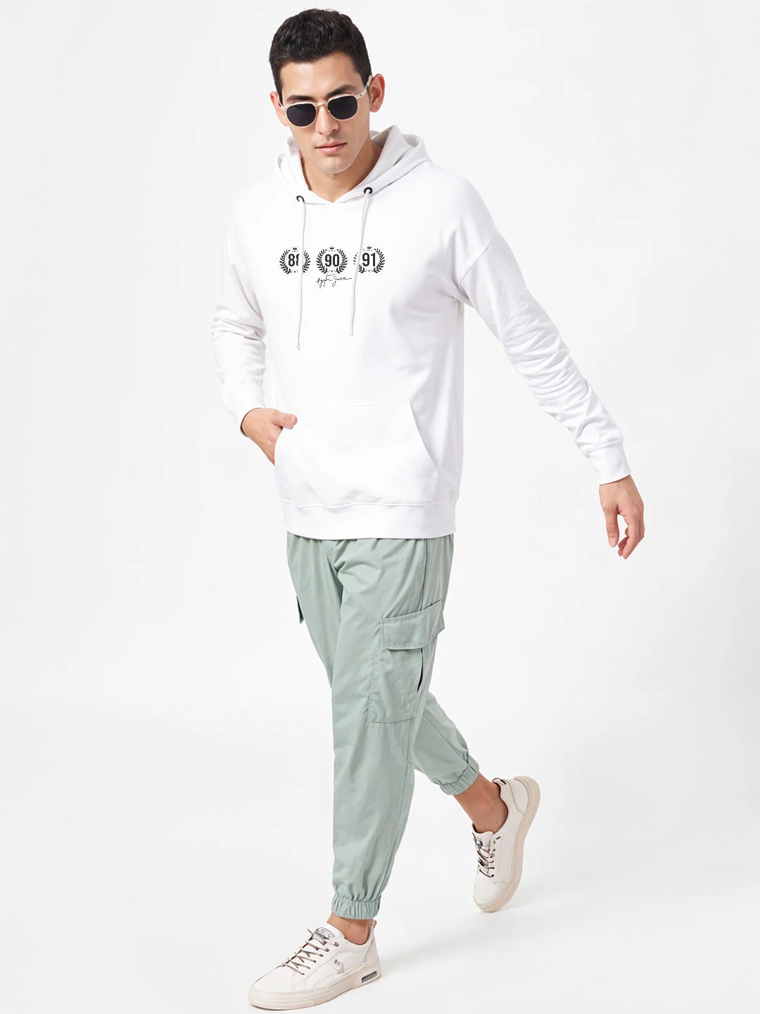 Ayrton Senna Hoodie - White - Image 5