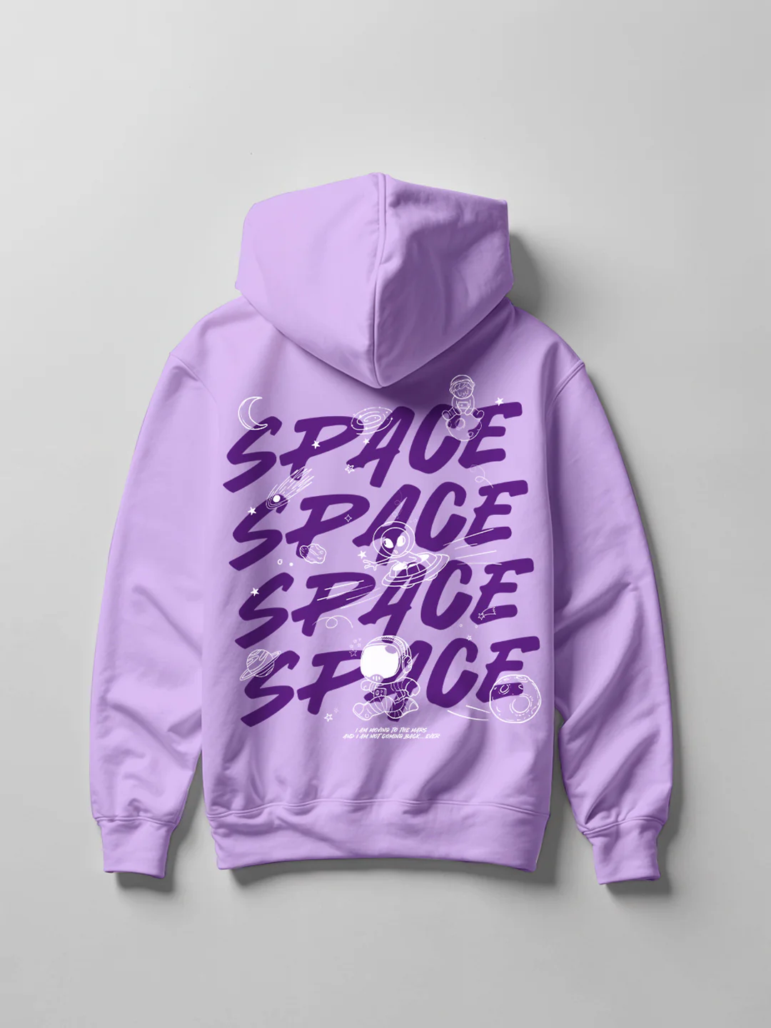 Space Hoodie - Lilac - Image 2
