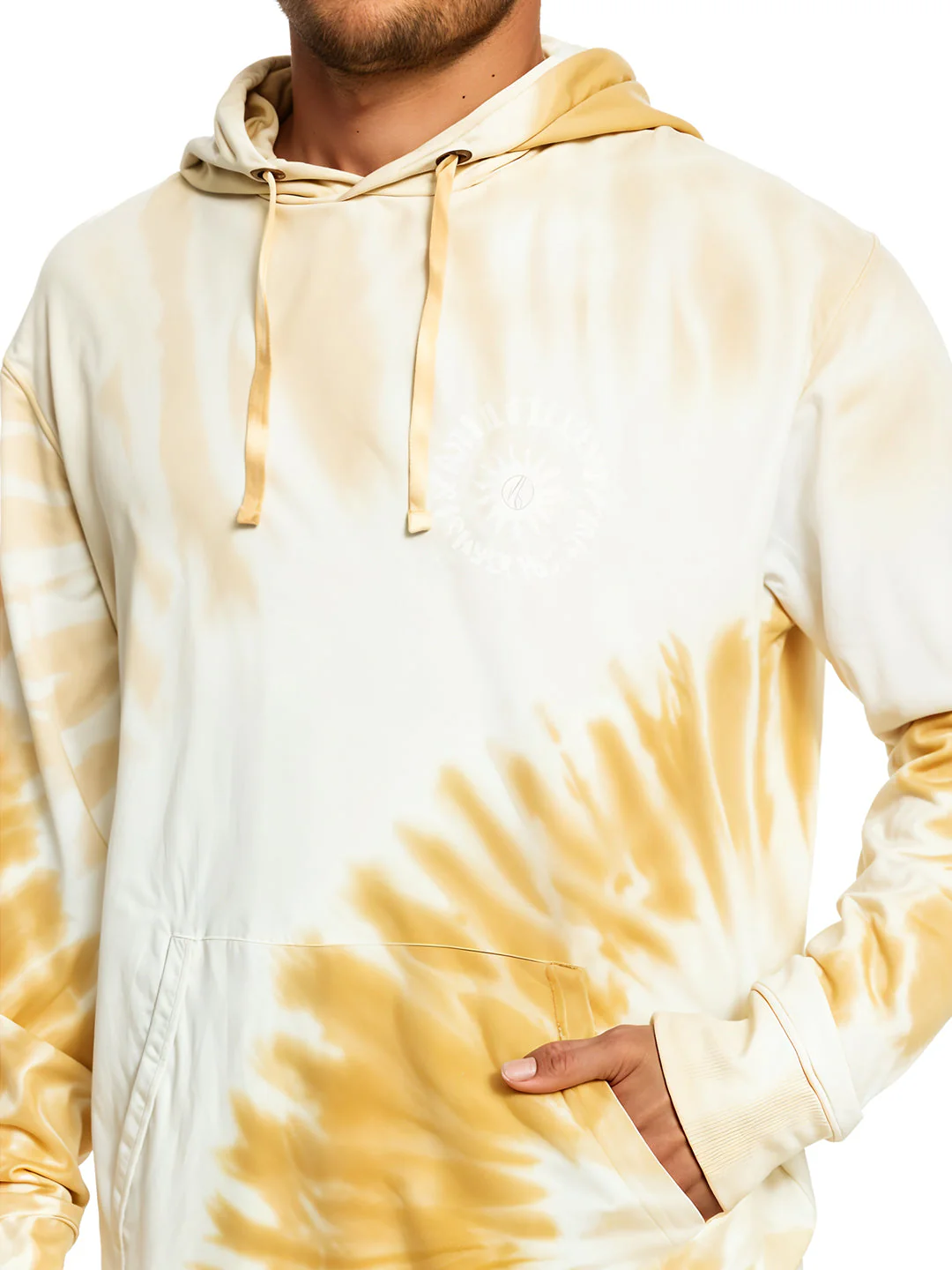 Autumn Blaze Tie Dye Oversized Hoodie - Image 3