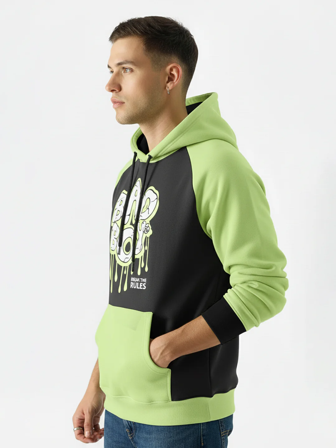 Bad Boys Oversized Hoodie - Multi Color - Image 3