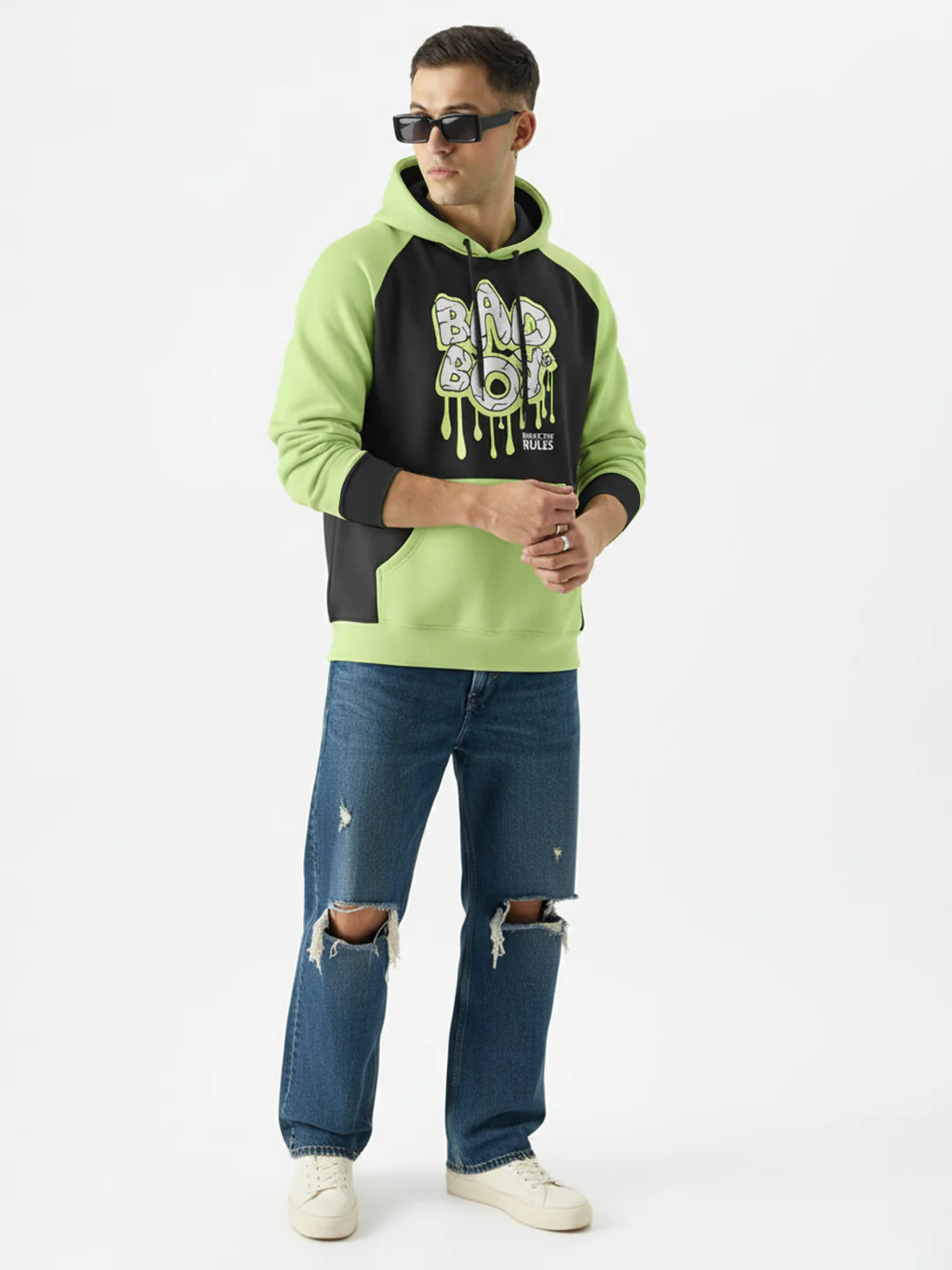 Bad Boys Oversized Hoodie - Multi Color - Image 4