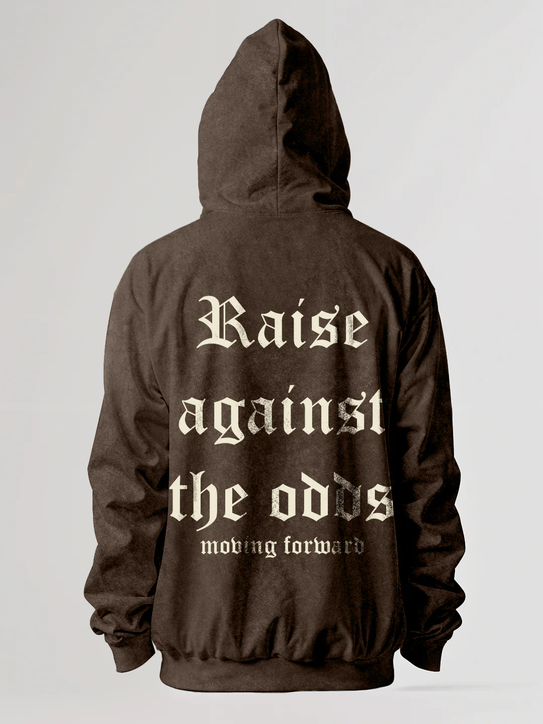 Rise up Oversized Hoodie Stone Wash