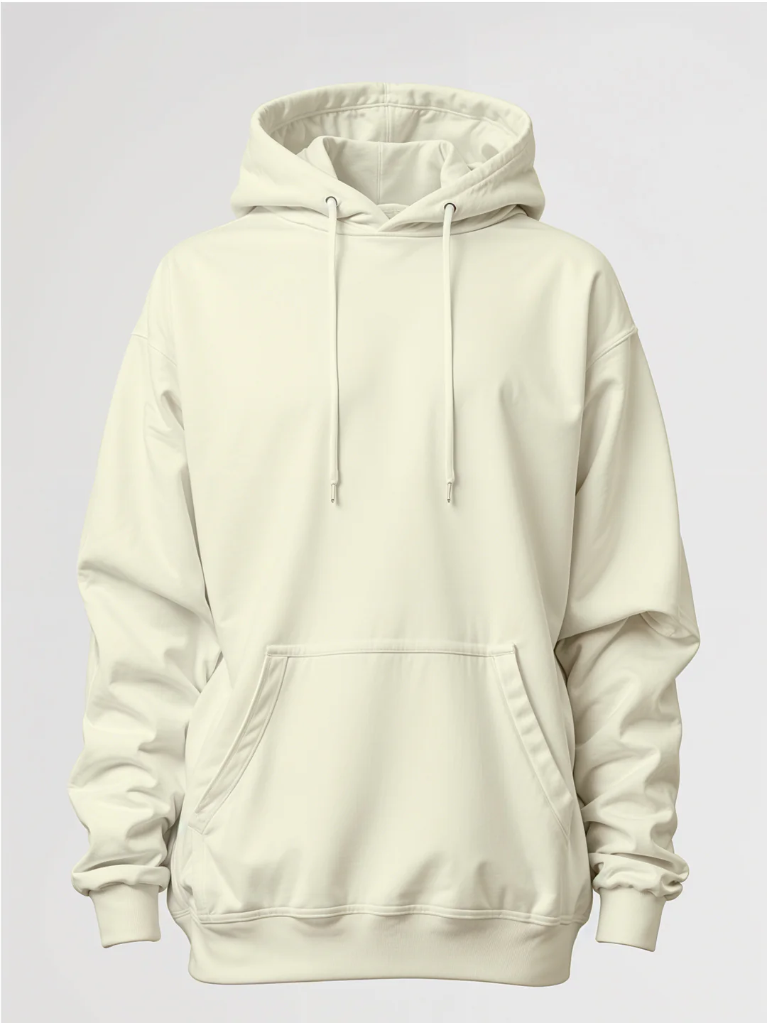 Stay in Slow Motion Oversized Hoodie - Off White - Image 2
