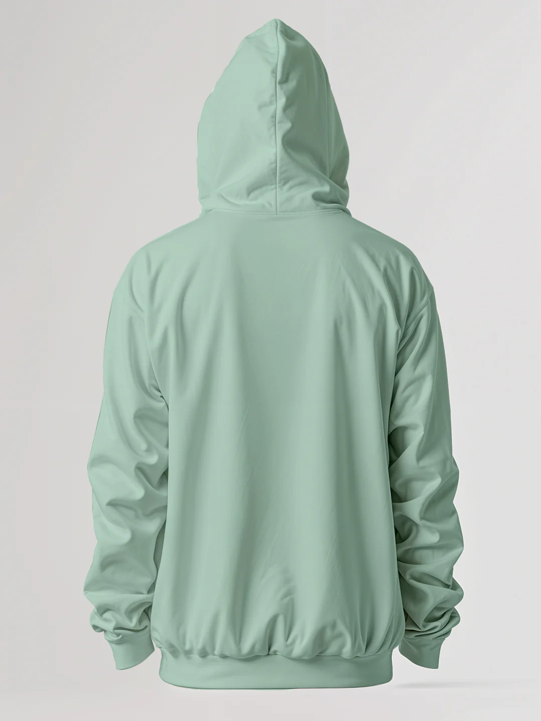 Plain Oversized Hood - Sap Green - Image 2