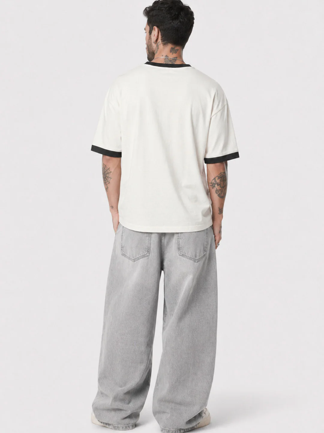 Sports Culture 1986 Oversized T-Shirt - Off White/Black - Image 2
