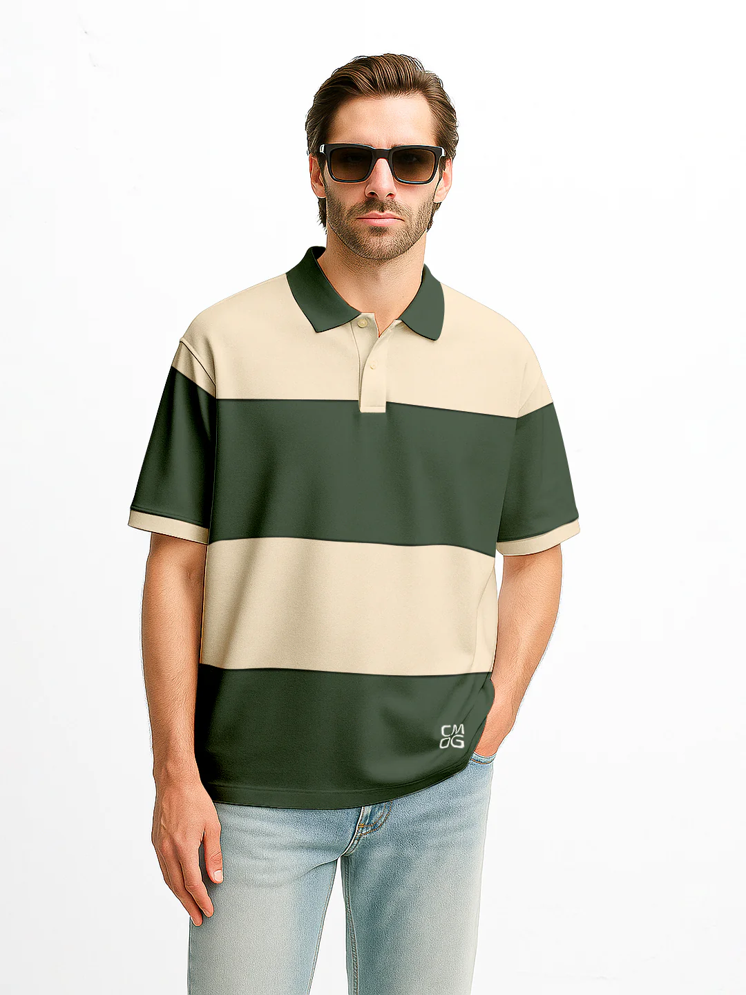 Urban Grove Oversized Polo T-Shirt
