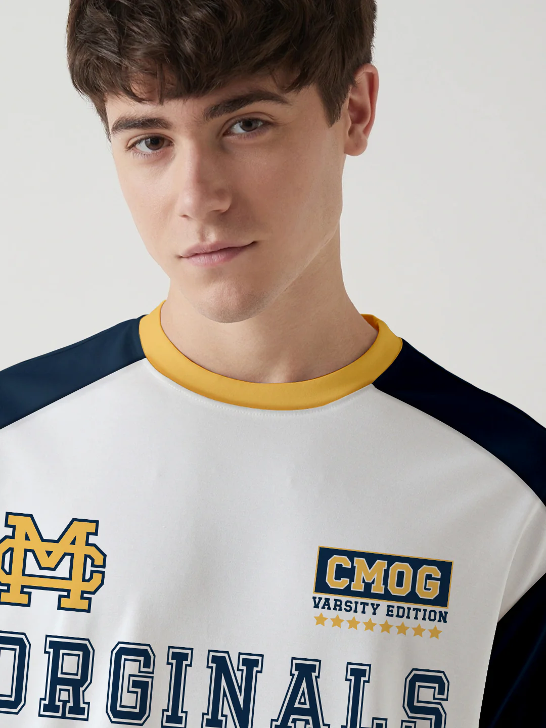 CM Varsity Oversized T-Shirt - Multi Color - Image 3