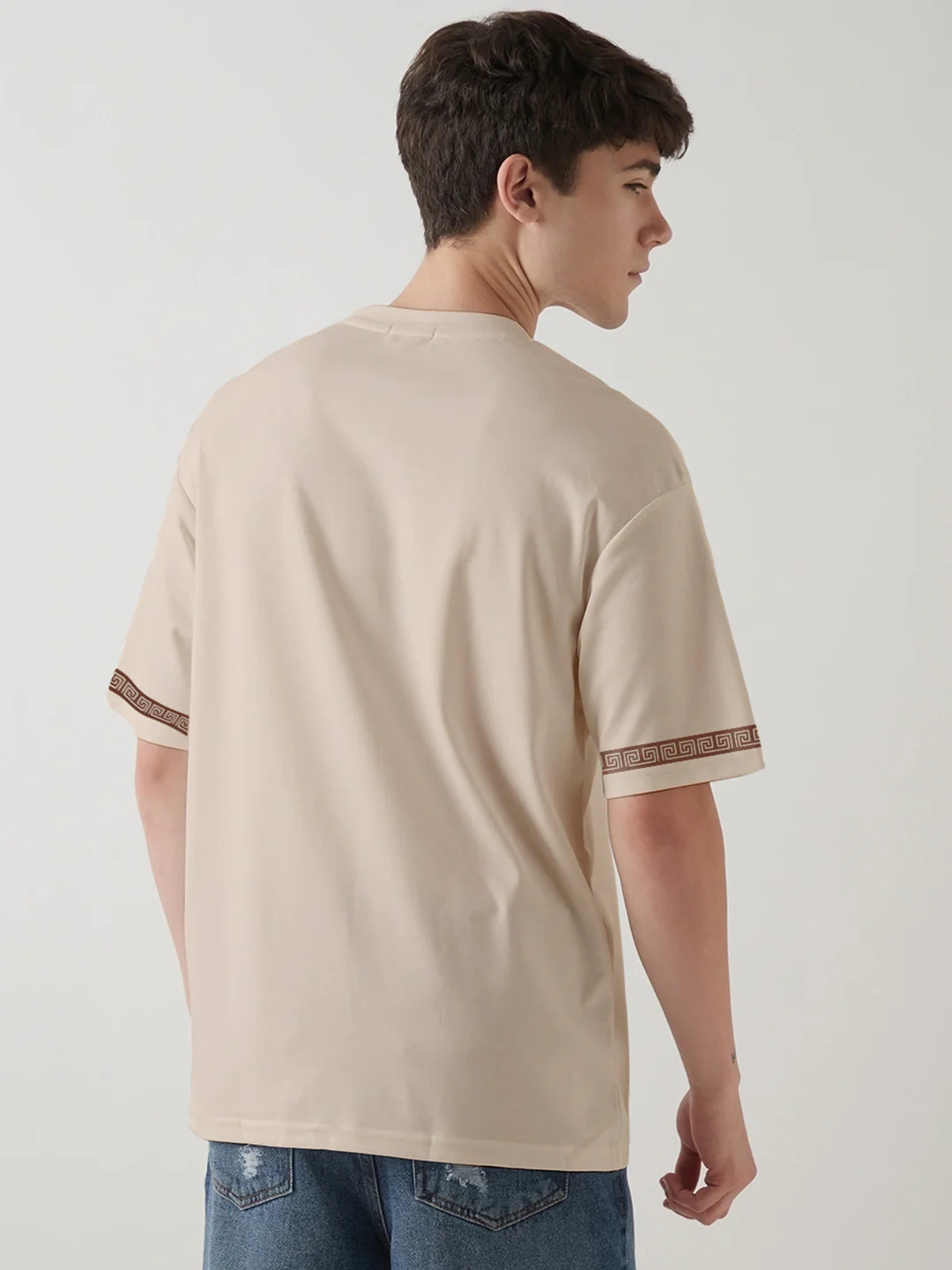 Wild Soul With Unhemmed Pocket Oversized T-Shirt - Image 3