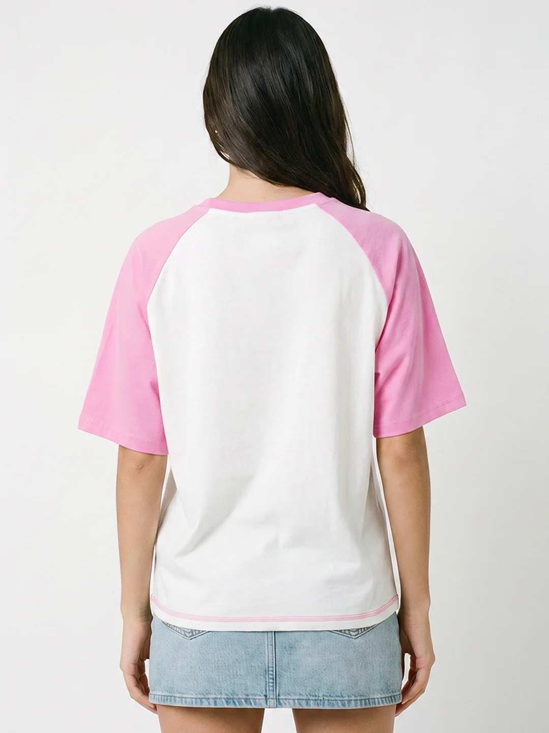Focus on the Good Women Oversized T-Shirt - Multi Color - Image 2