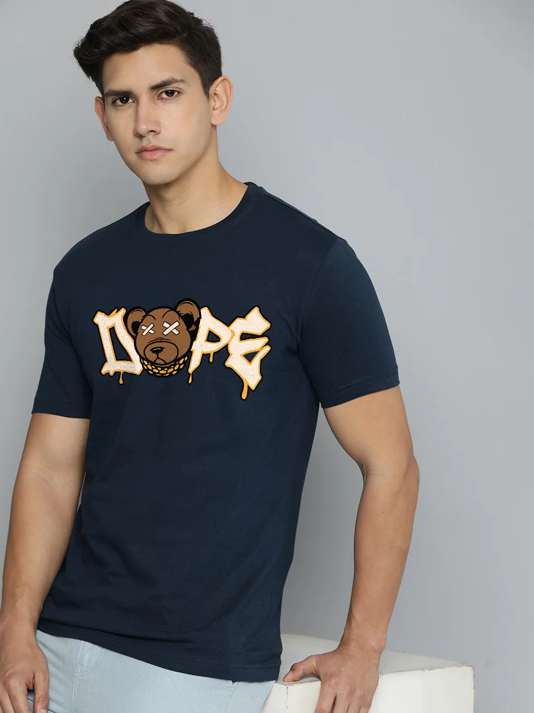 Dope Half Sleeve T-Shirt - Image 2