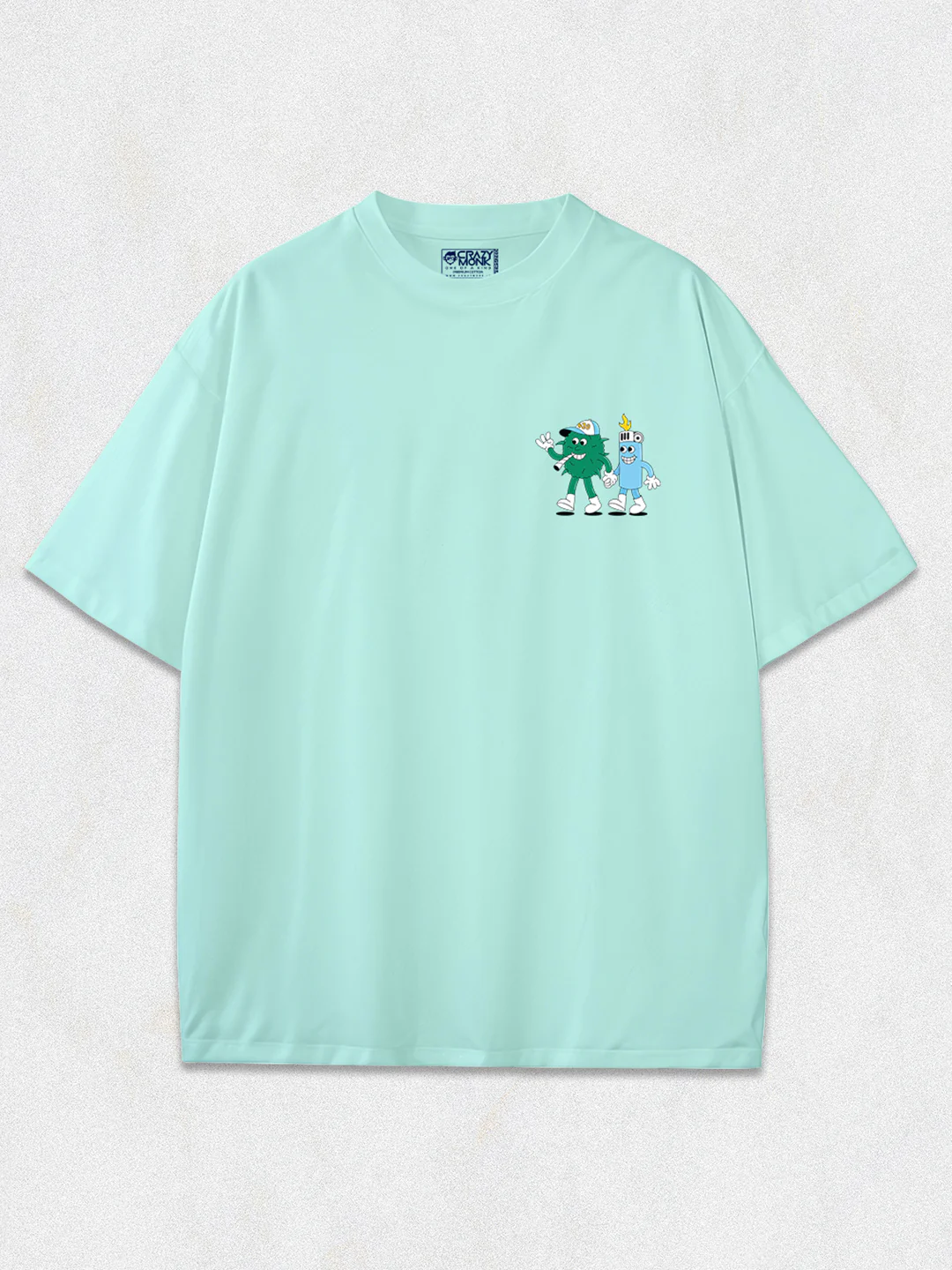 Happy Time Oversized T-Shirt - Image 2