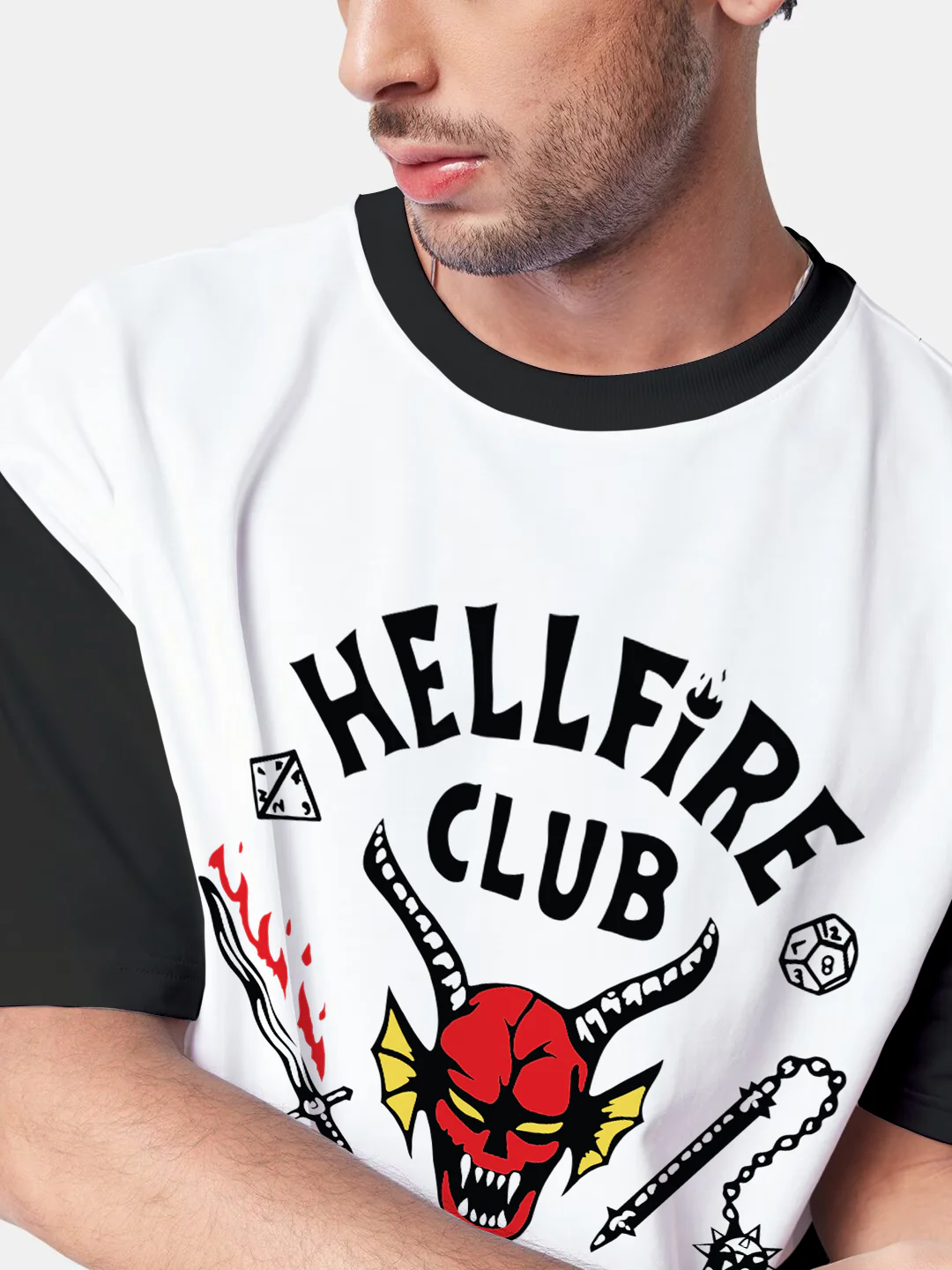 Hellfire Club Oversized T-Shirt - Image 5