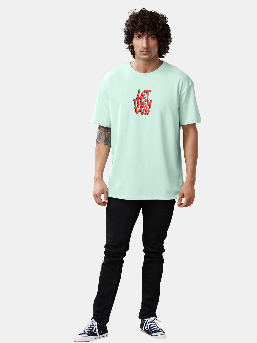 Let Them Talk Oversized T-Shirt - Image 3