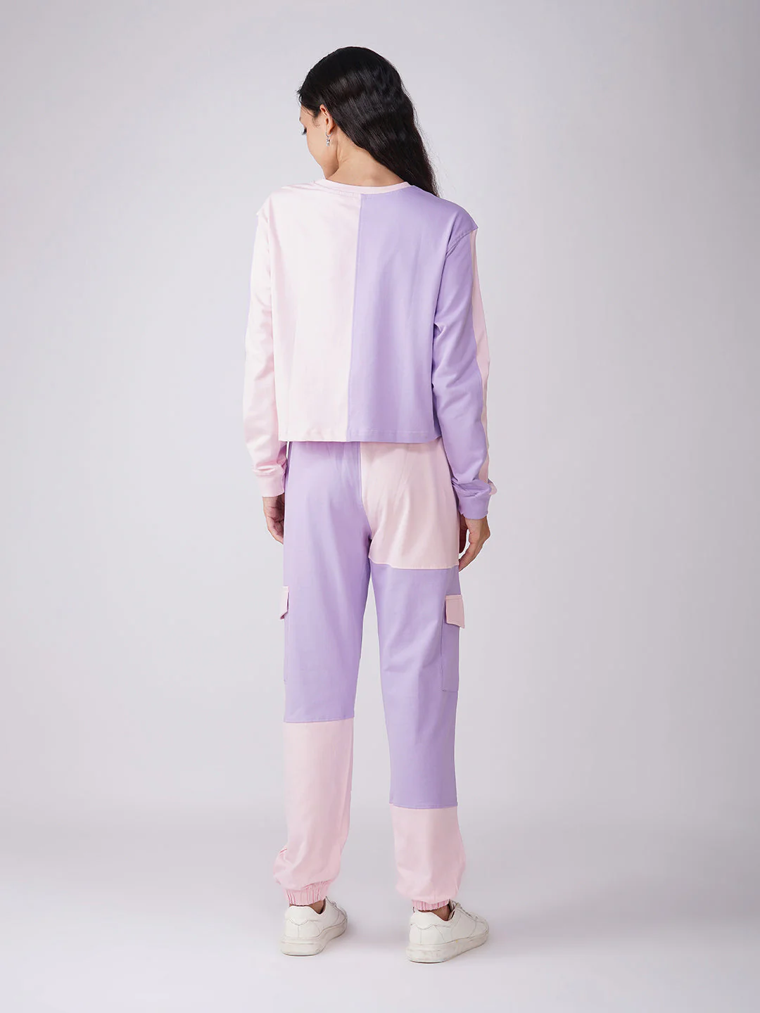 Women's Lilac with Pastel Pink Coords - Image 2