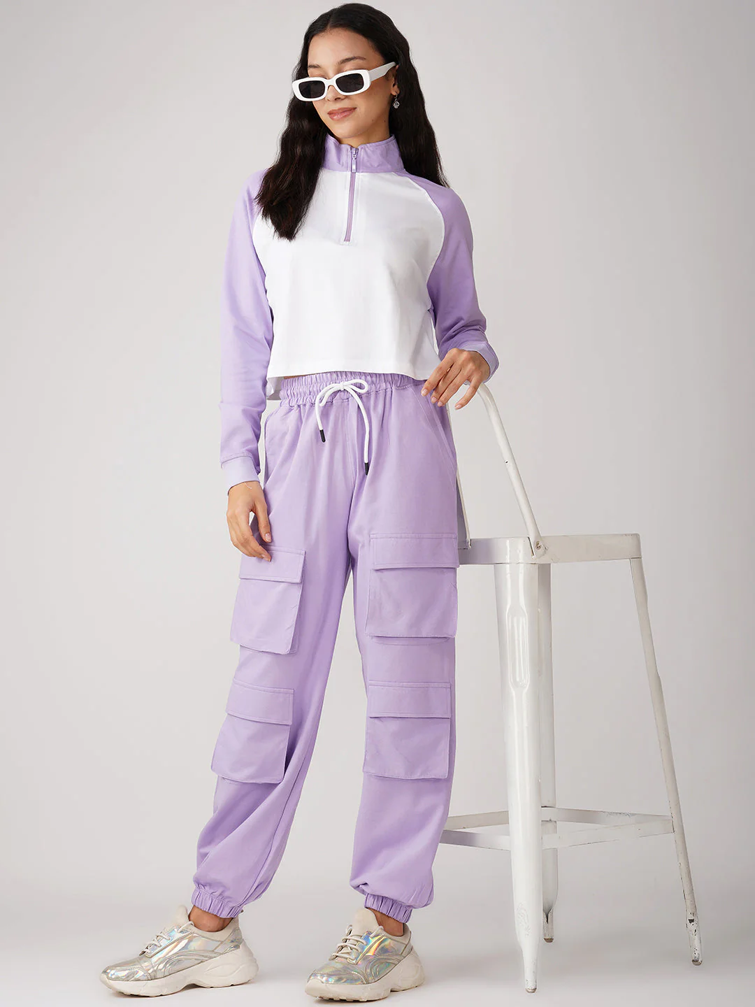 Women's Lilac with White Coords - Image 5