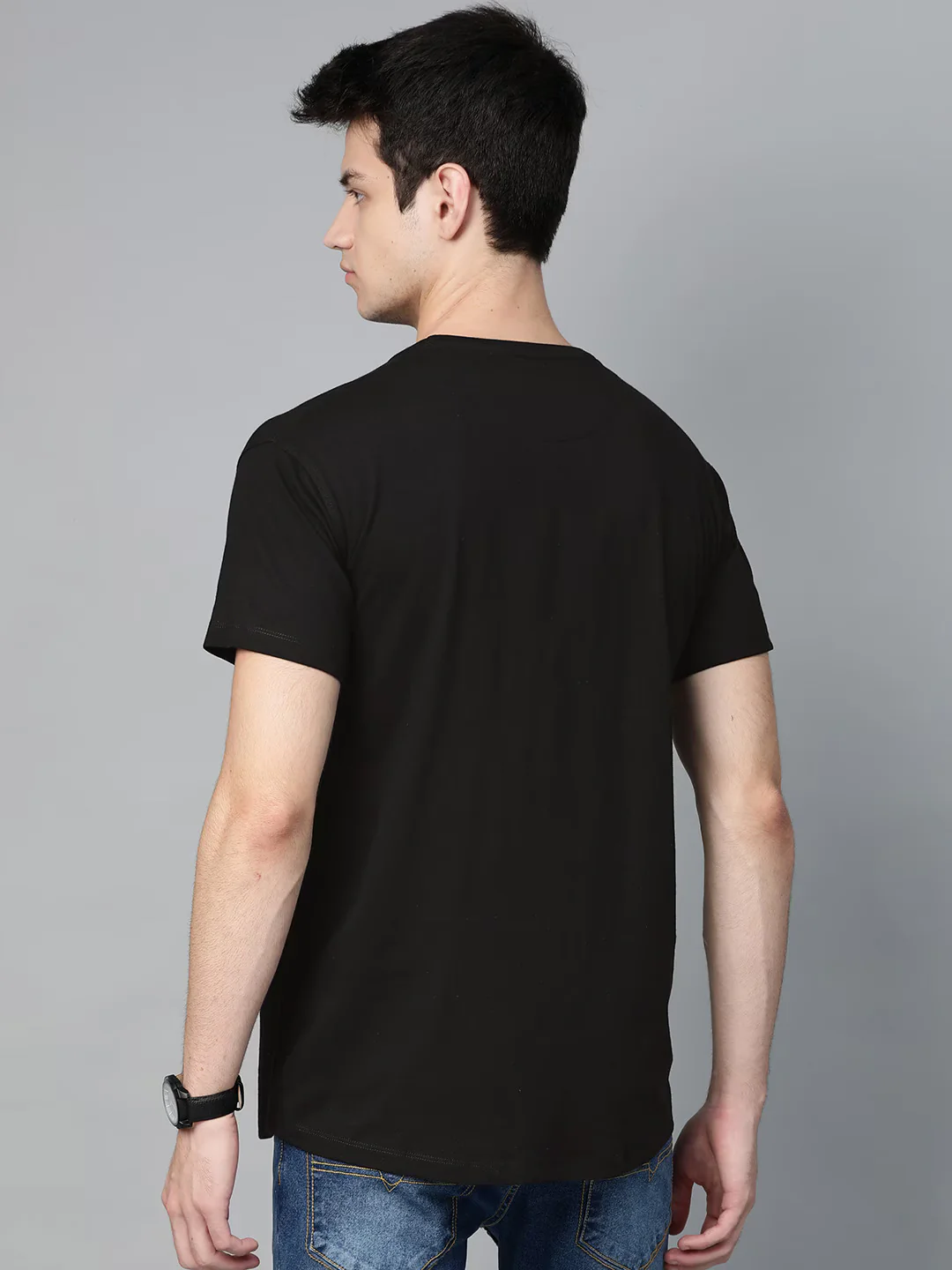 Music Makes Me Happy Half Sleeve T-Shirt - Image 4