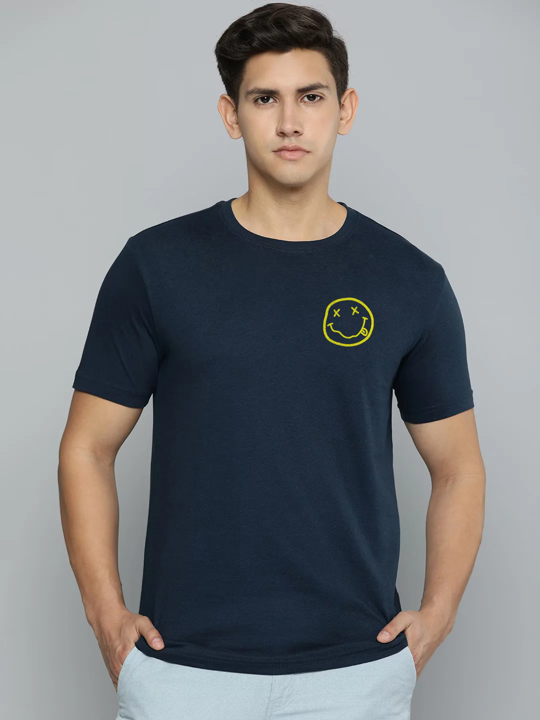 Nirvana Half Sleeve T-Shirt - Image 2
