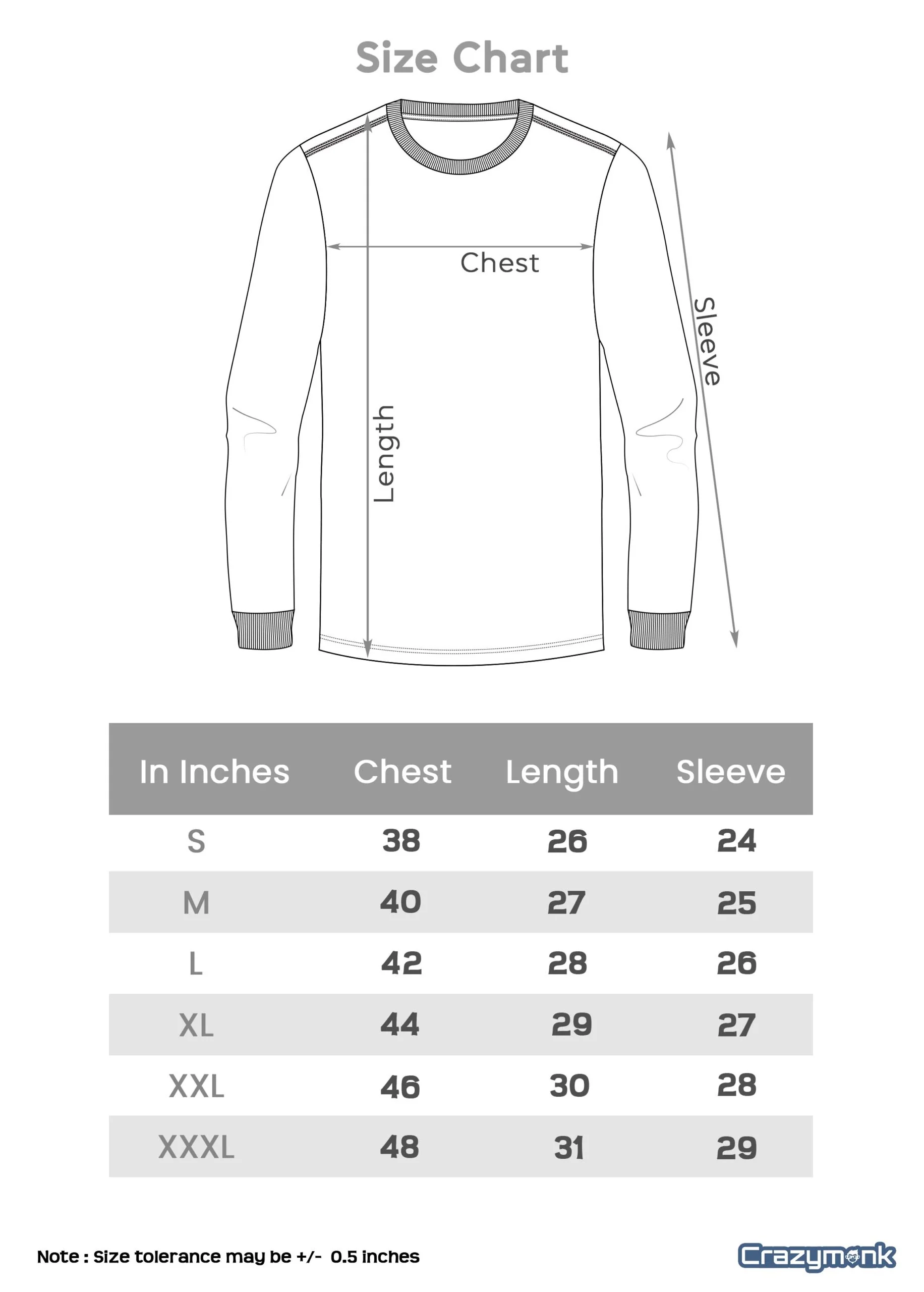 No Days Off Full Sleeve T-Shirt - Image 2