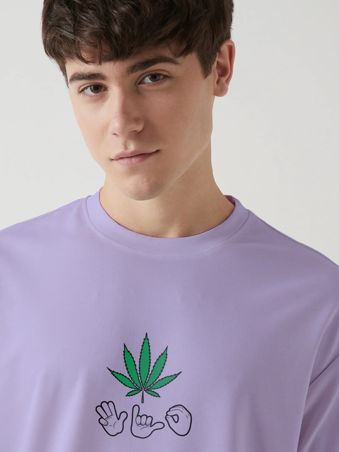 Peace and Love Oversized T-Shirt - Image 4