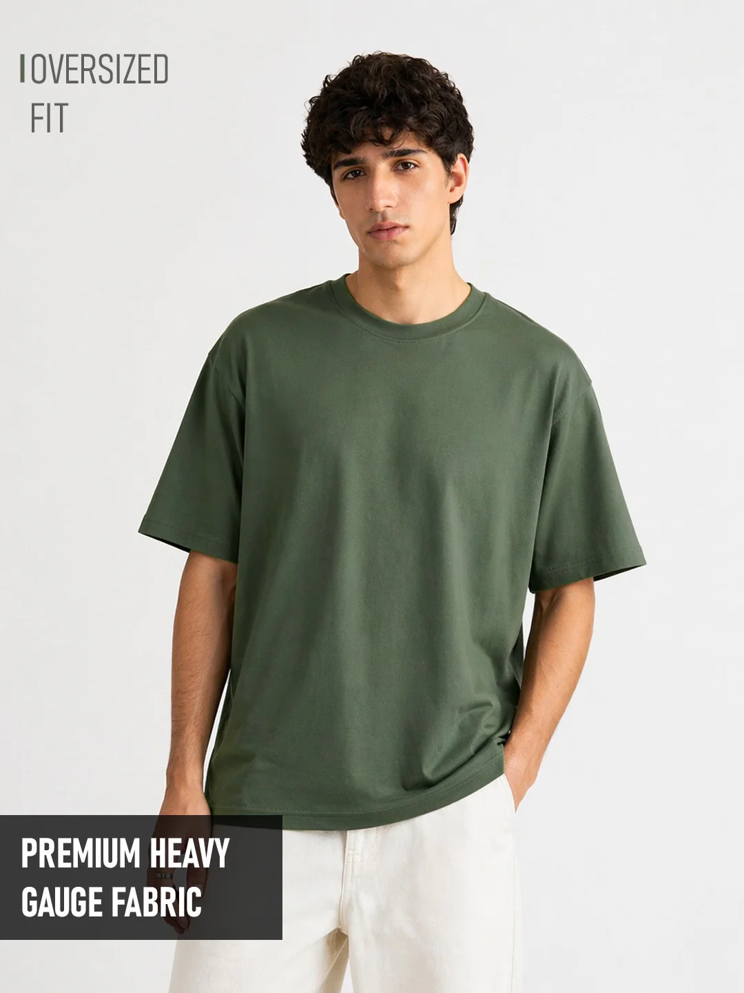 Plain Oversized T-Shirt - Image 11