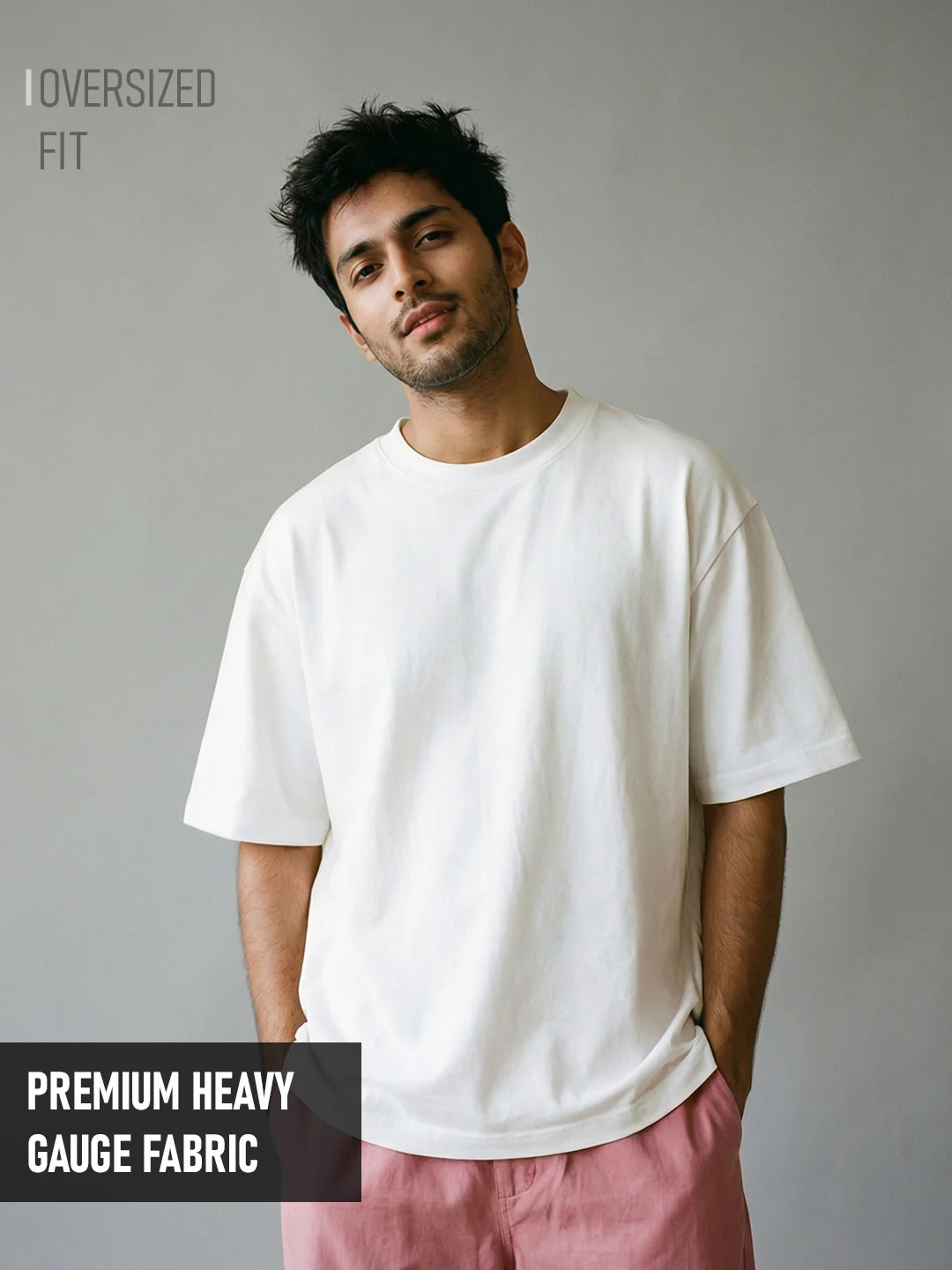 Plain Oversized T-Shirt - Image 4