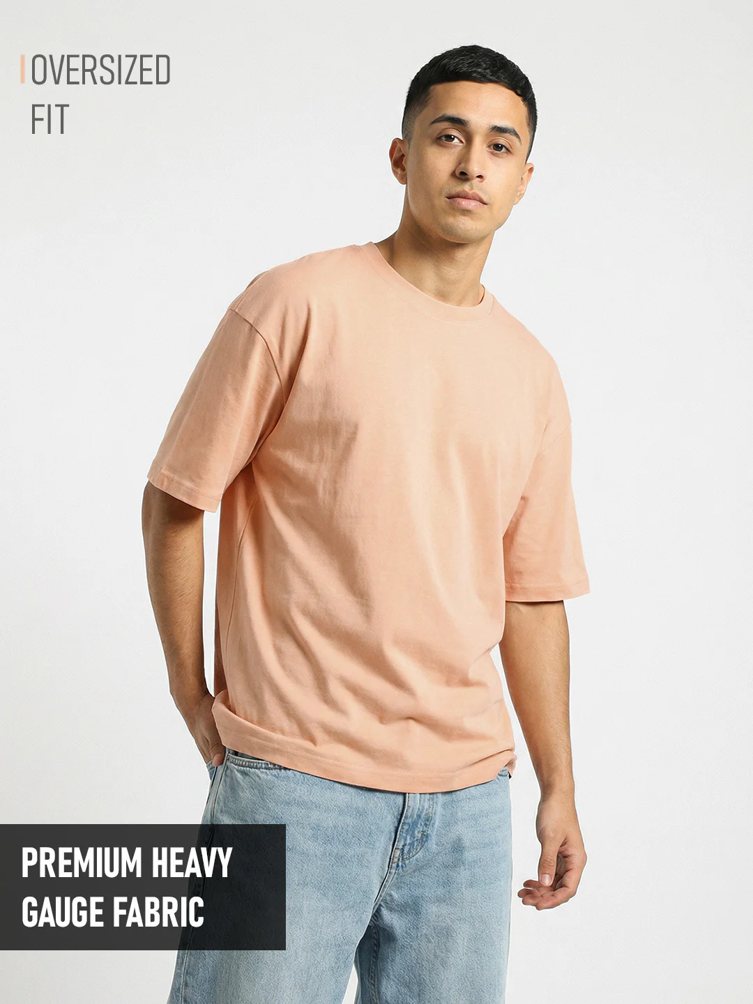 Plain Oversized T-Shirt - Image 5