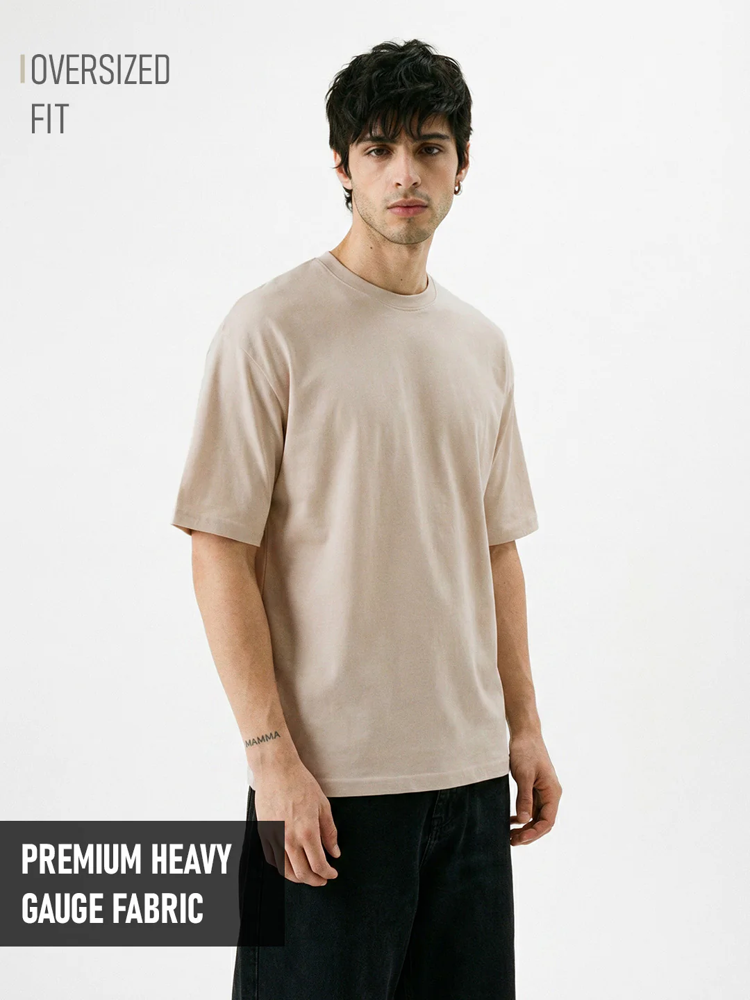 Plain Oversized T-Shirt - Image 6