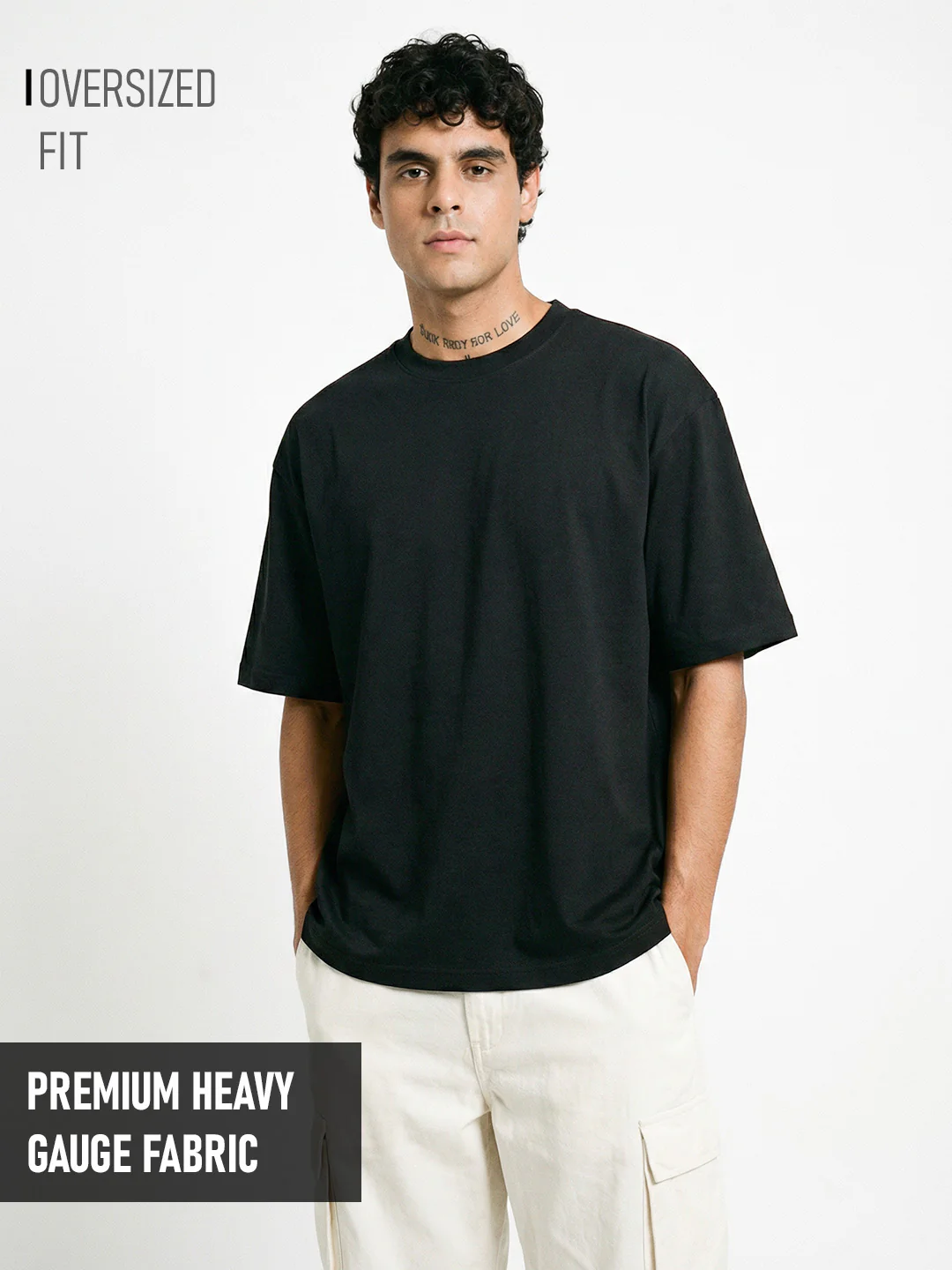 Plain Oversized T-Shirt - Image 7