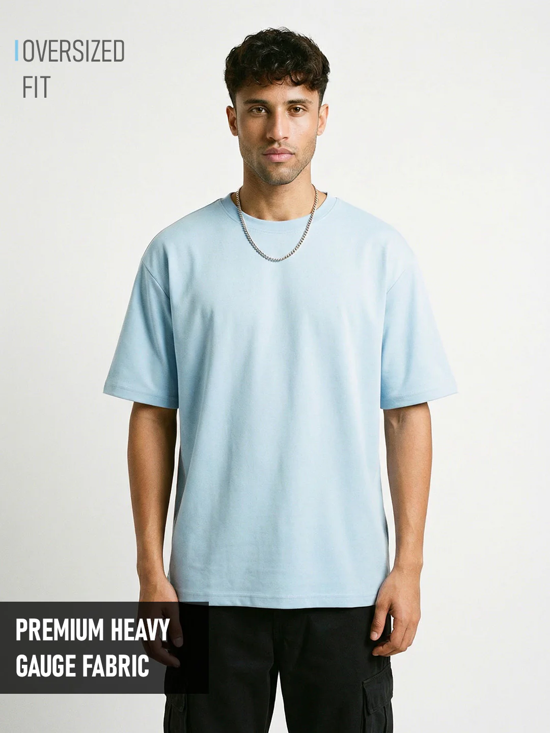 Plain Oversized T-Shirt - Image 8
