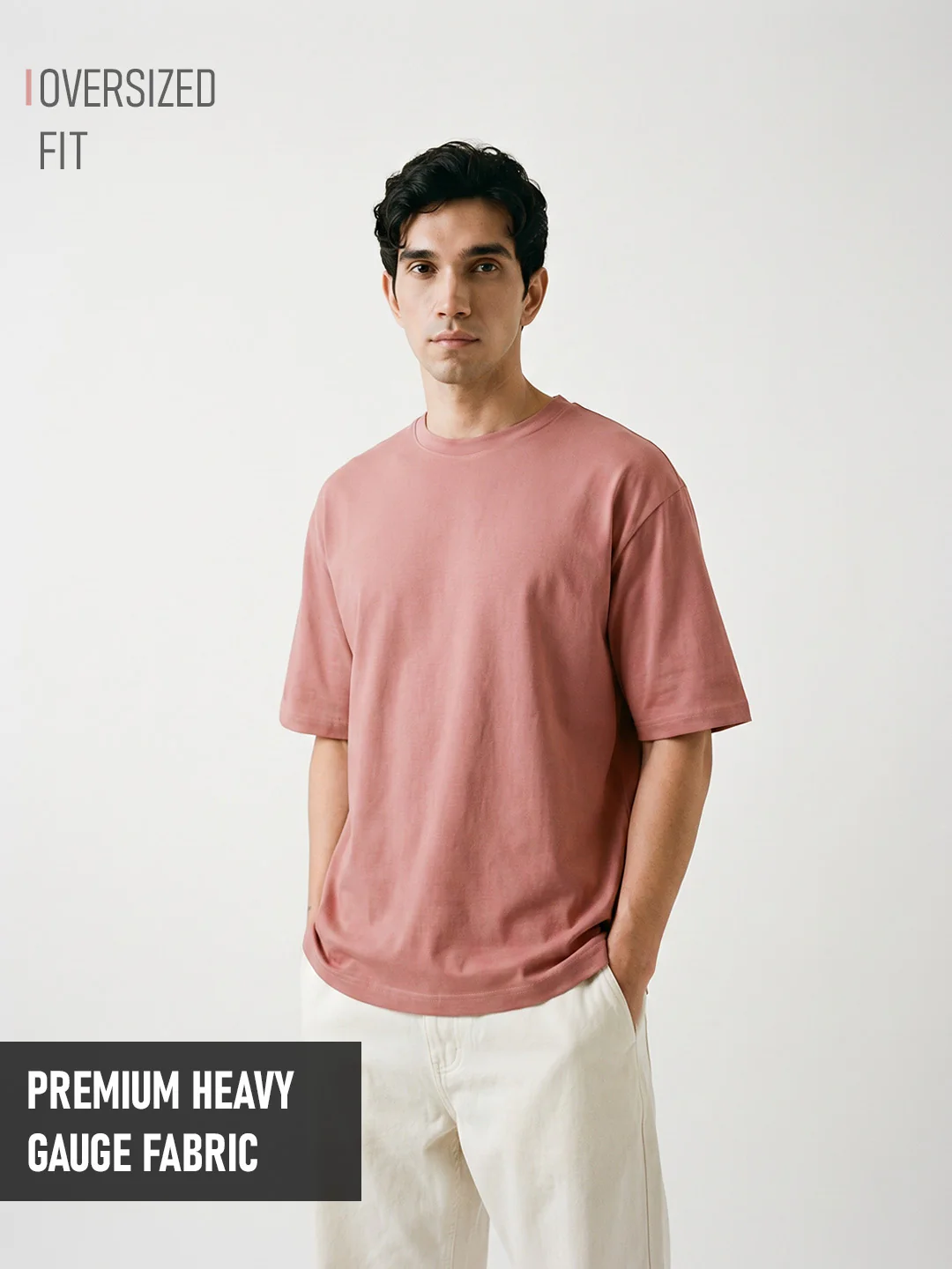 Plain Oversized T-Shirt - Image 9