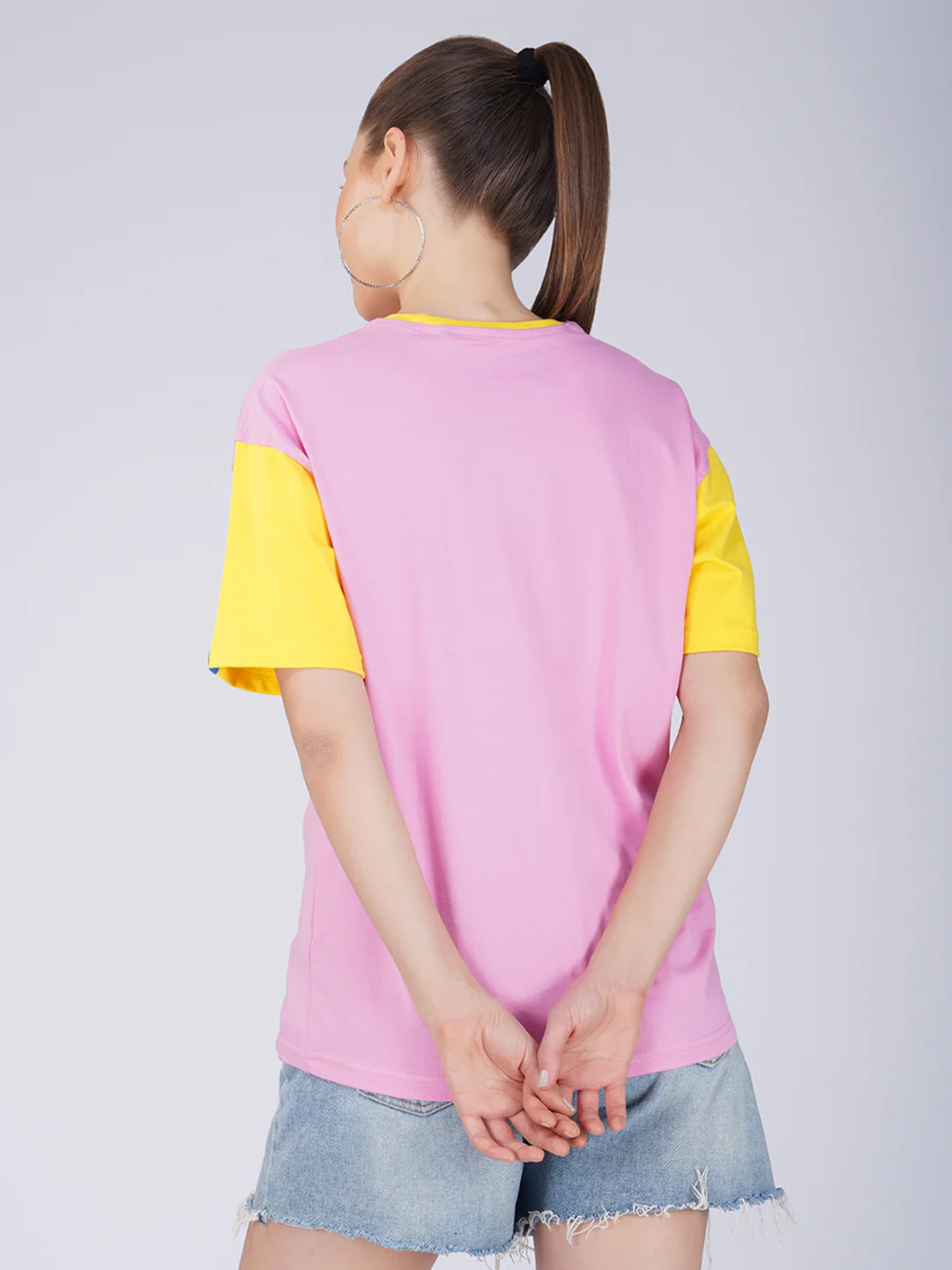 Plain Bum Bub Women Oversized T-Shirt - Image 3