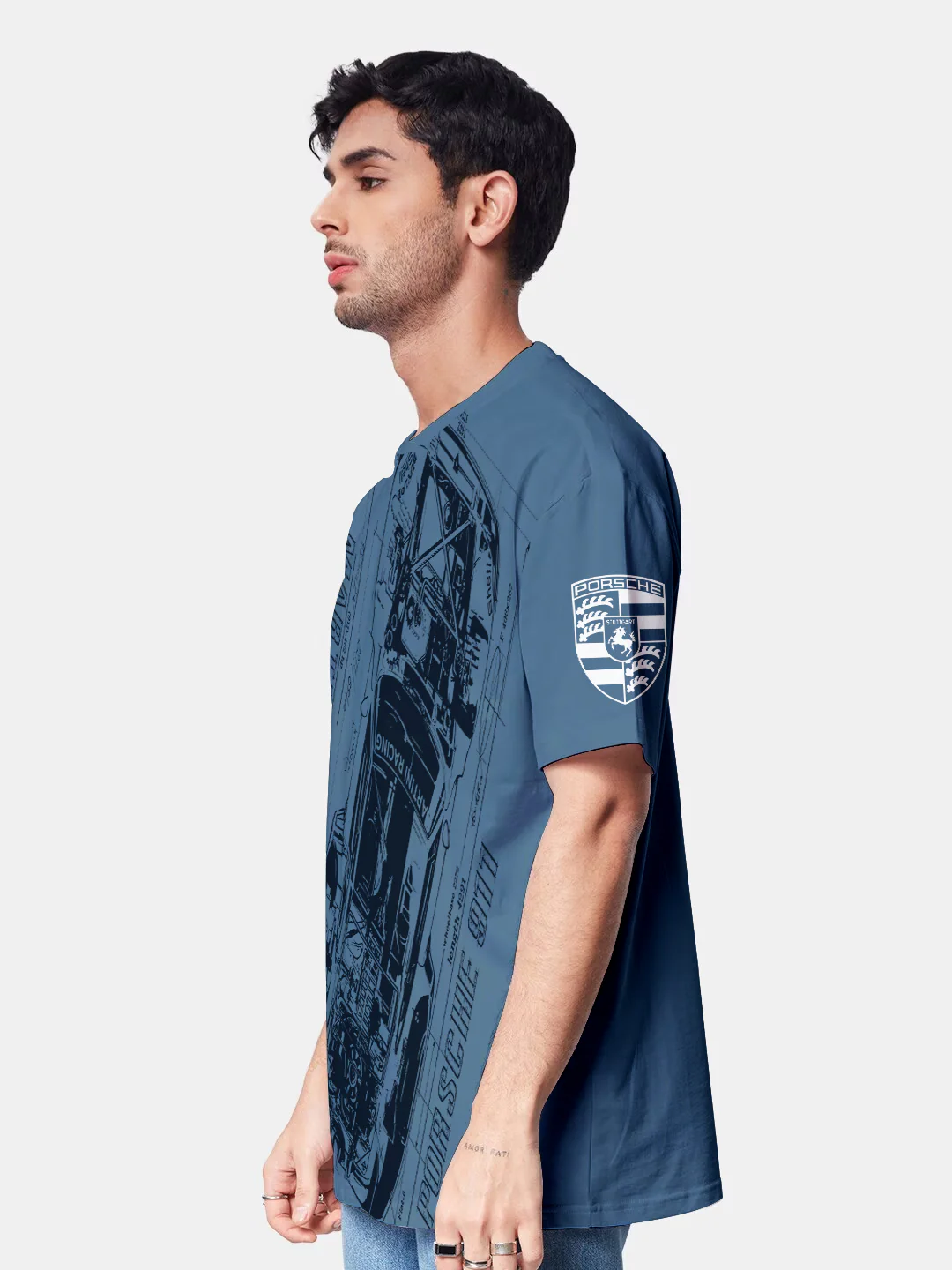 Porsche 911 Oversized T-Shirt - Image 3