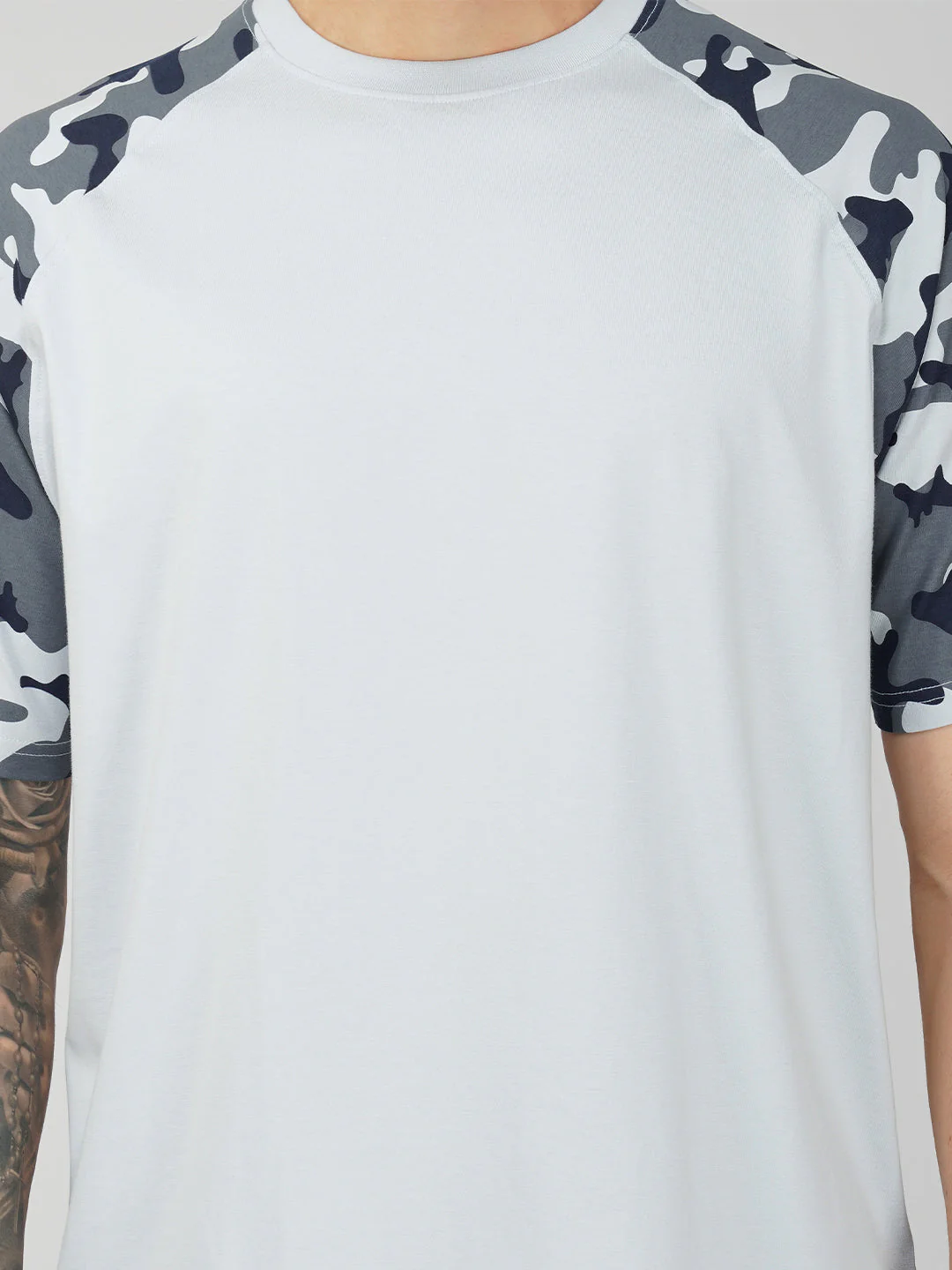 Powder Blue Camo Men's Co-Ord Set - Image 6