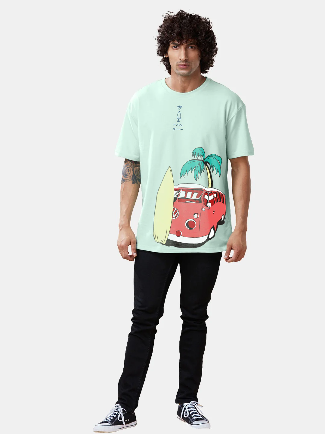 Surf And Chill Half Sleeve T-Shirt - Image 3