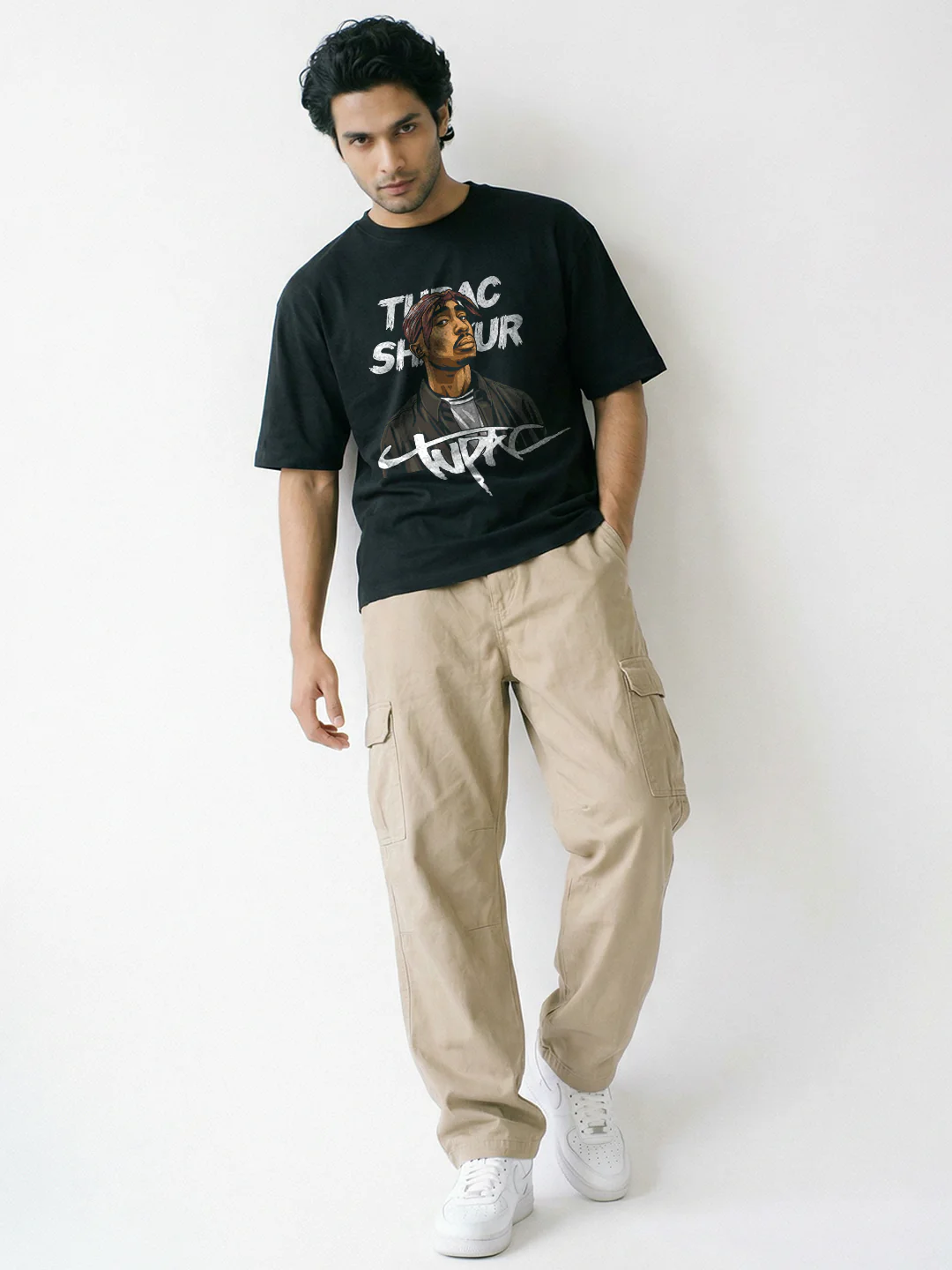 Tupac Shakur Oversized T-Shirt - Image 3
