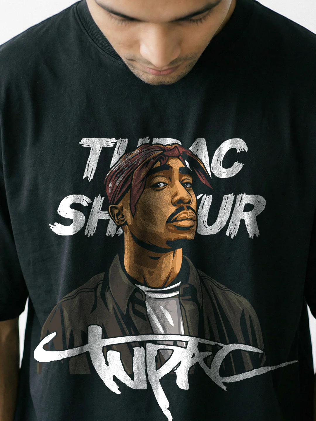 Tupac Shakur Oversized T-Shirt - Image 4