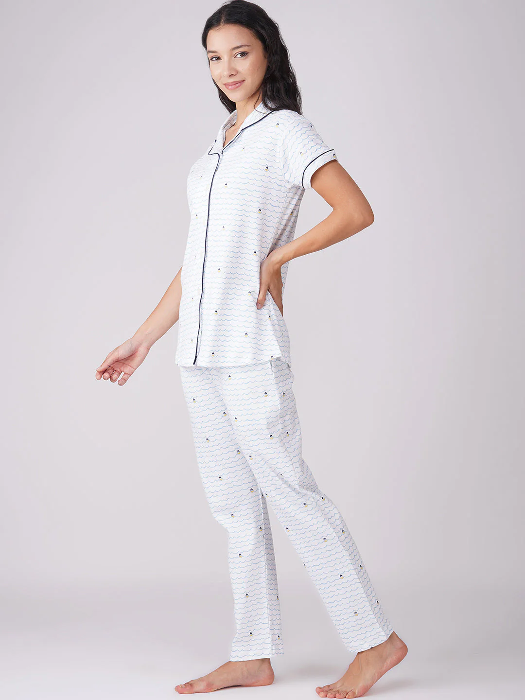 Waves Night Suit - Image 3