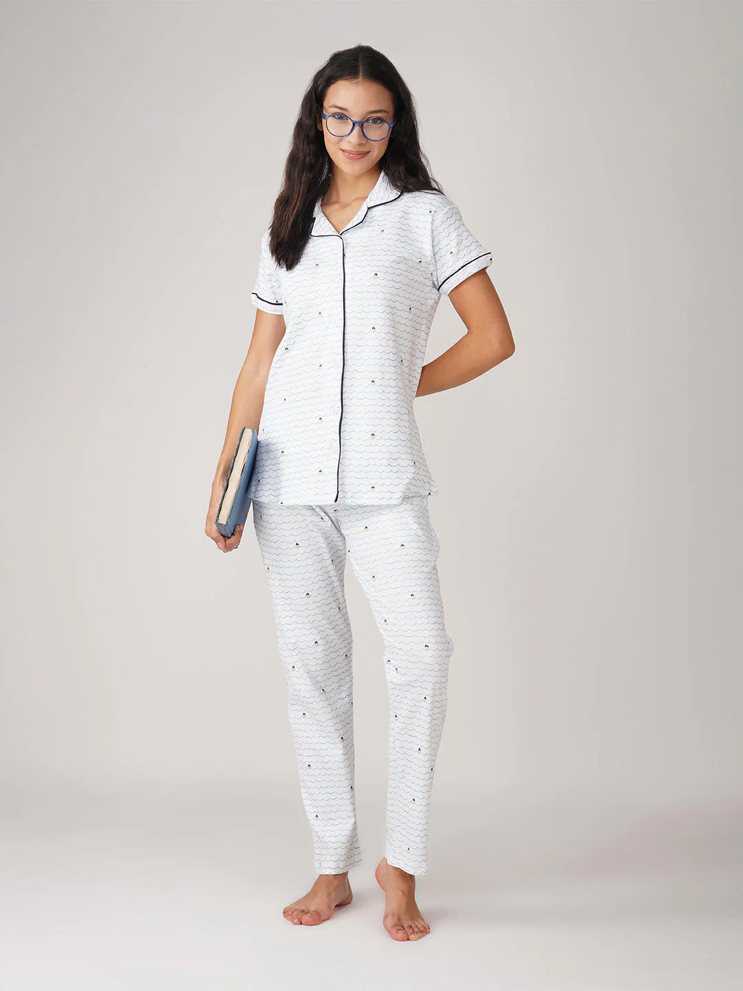 Waves Night Suit - Image 4