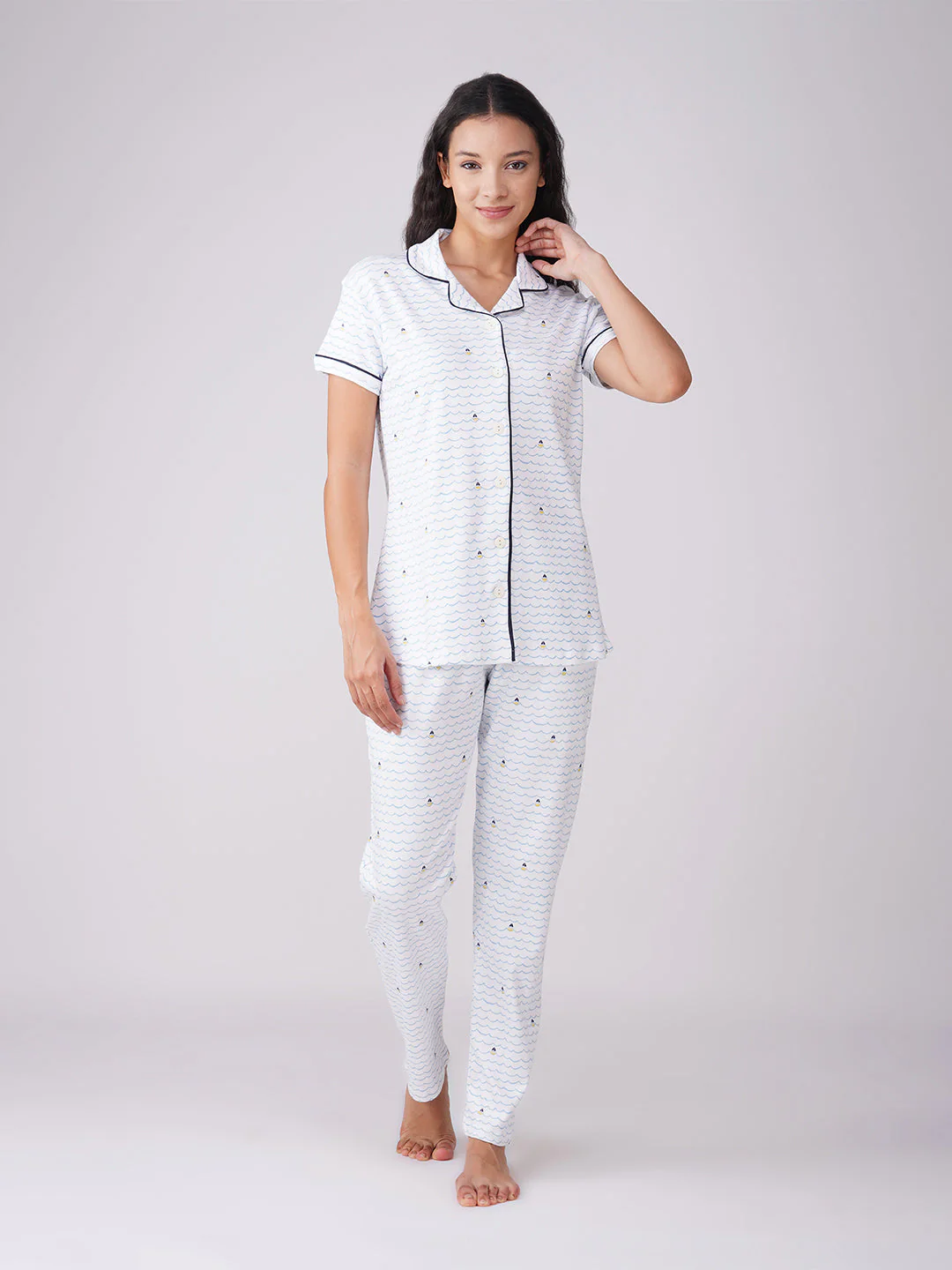 Waves Night Suit - Image 5