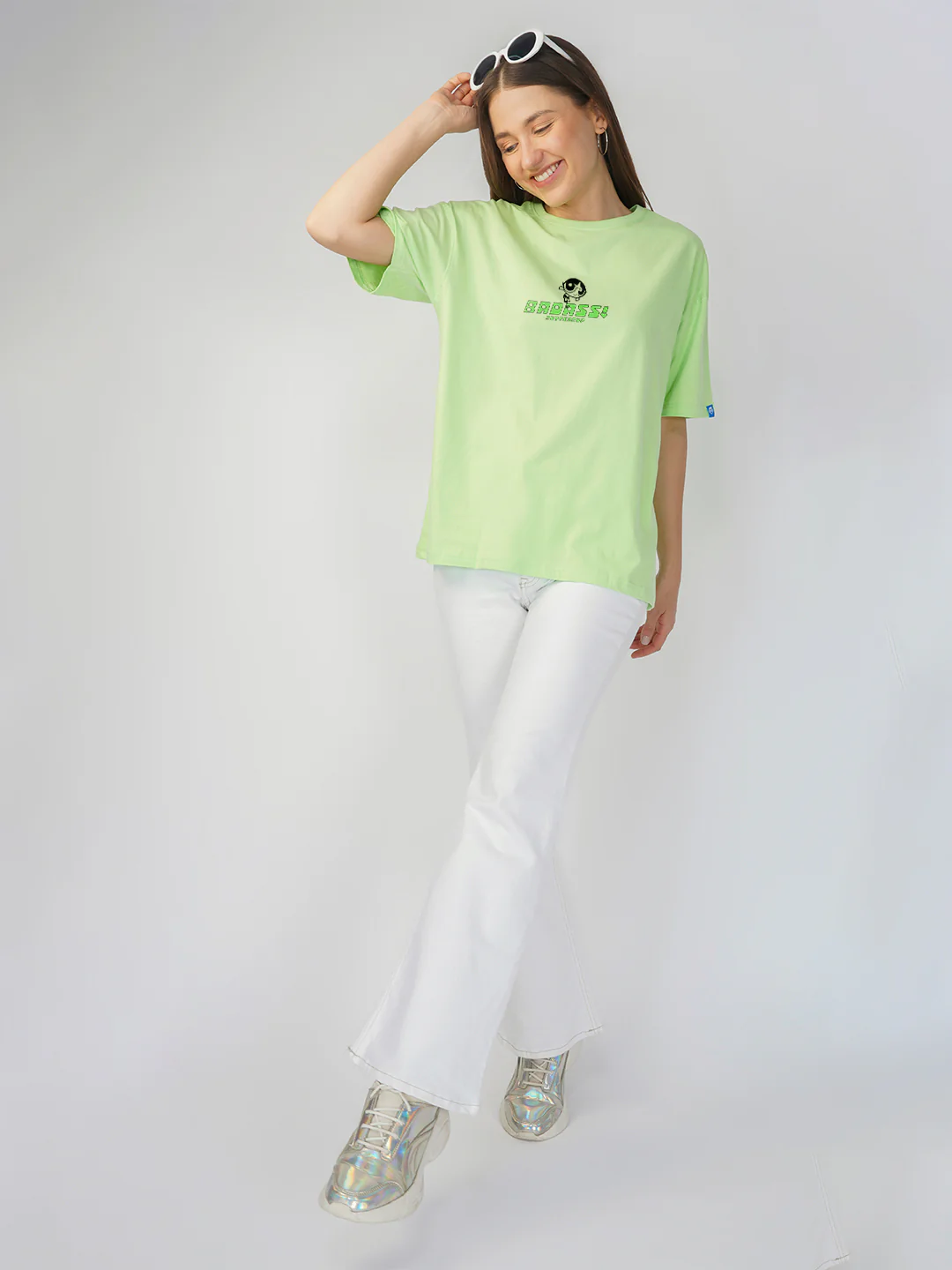 Badass Women Oversized T-Shirt - Image 3