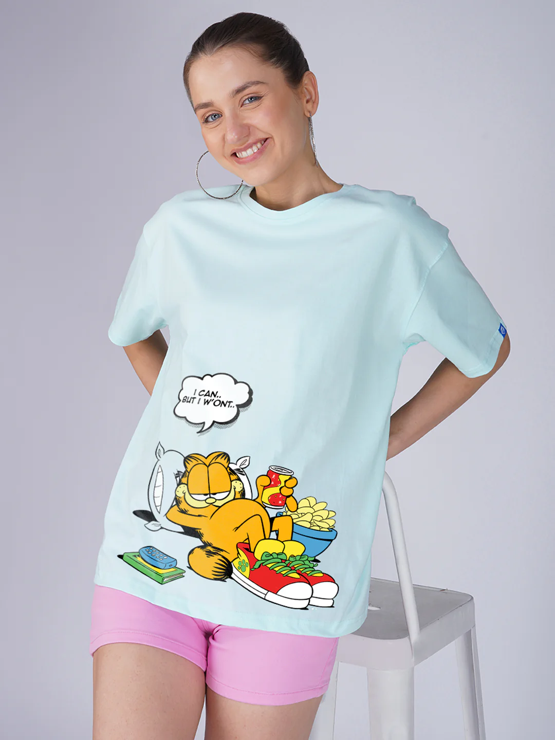 Garfield Women Oversized T-Shirt - Image 4